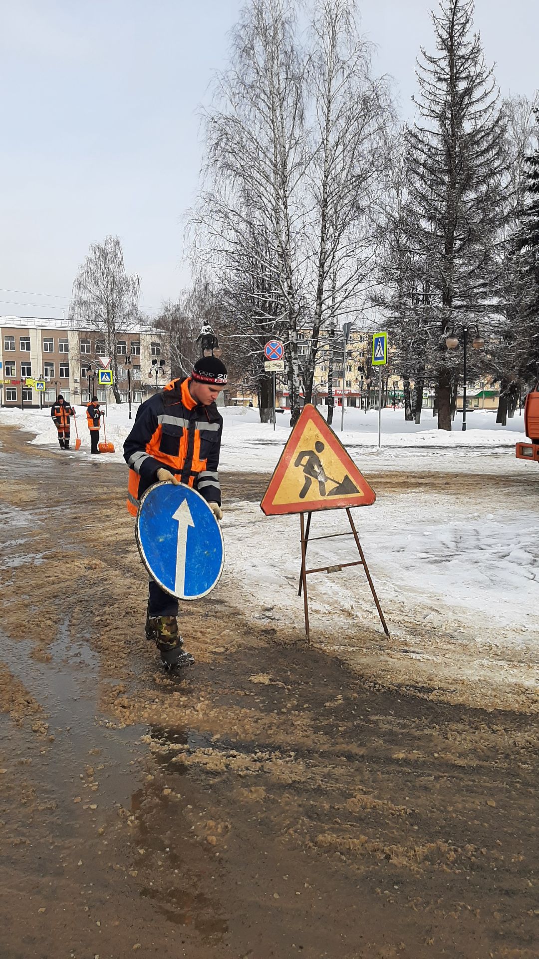 снег, ЖКХ, Серпухов