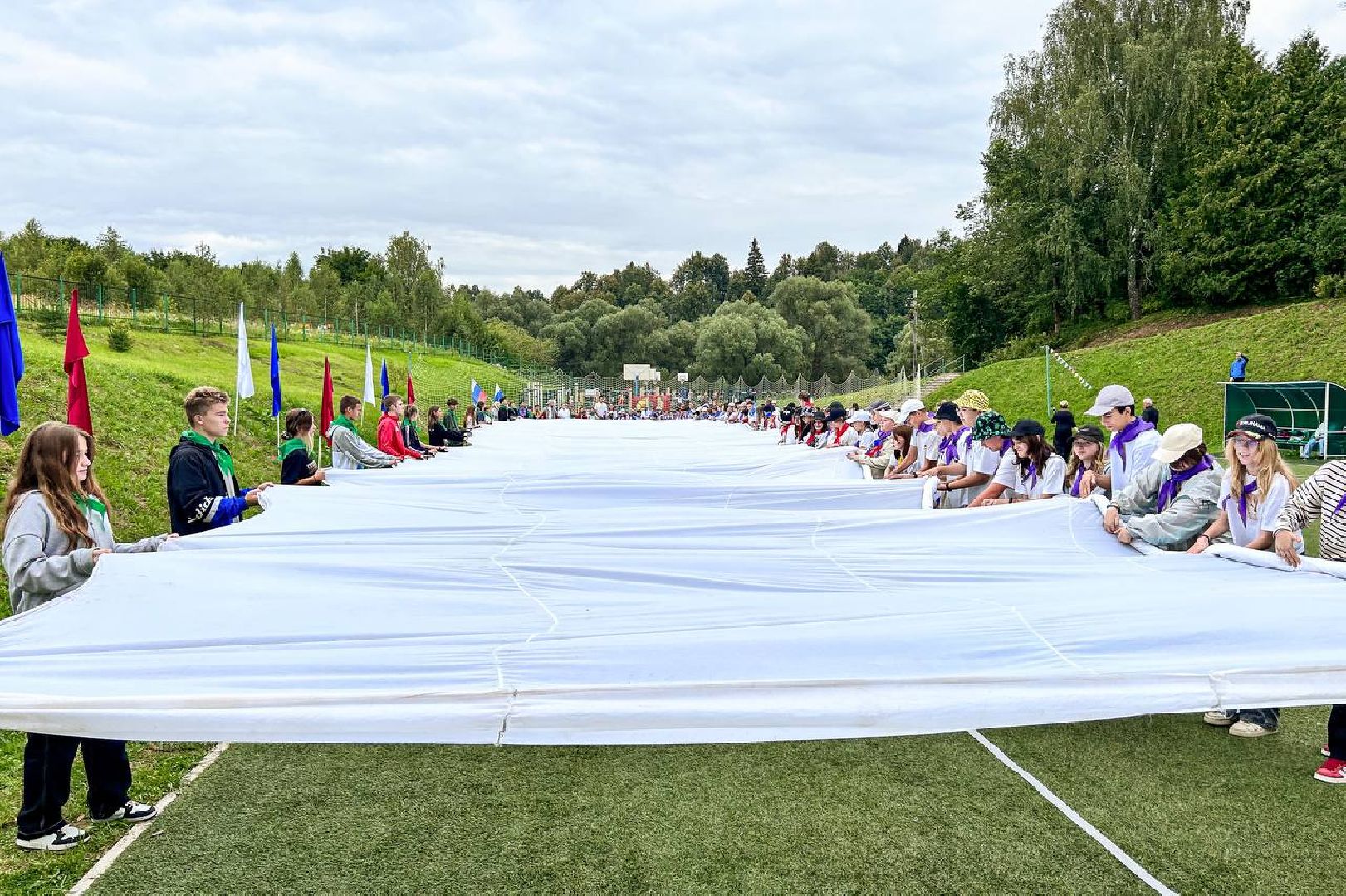 Подольск, флаг