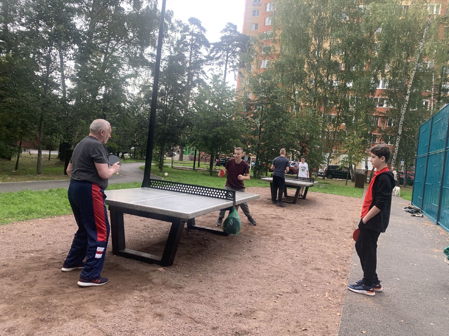 Балашиха, Подмосковье, благоустройство, берёзовая роща, сквер, день флага России, спортплощадка