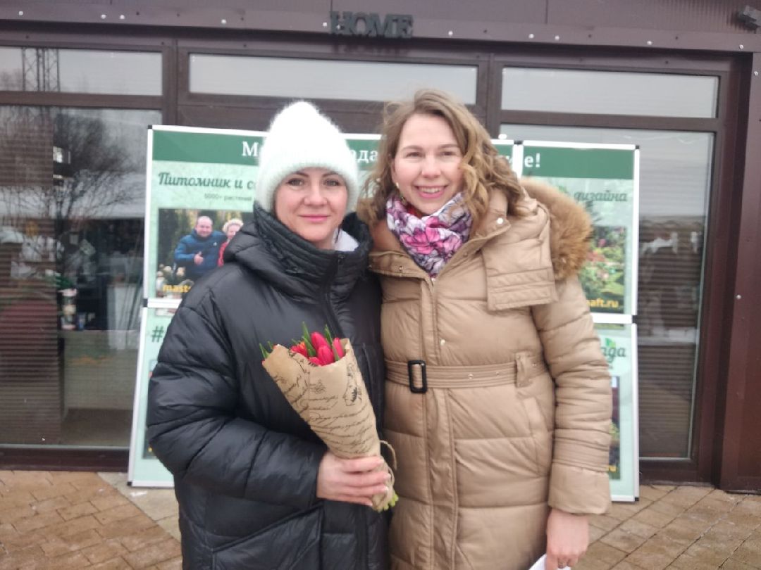 Дмитров, Тюльпанов день, Мастера сада, 8 марта