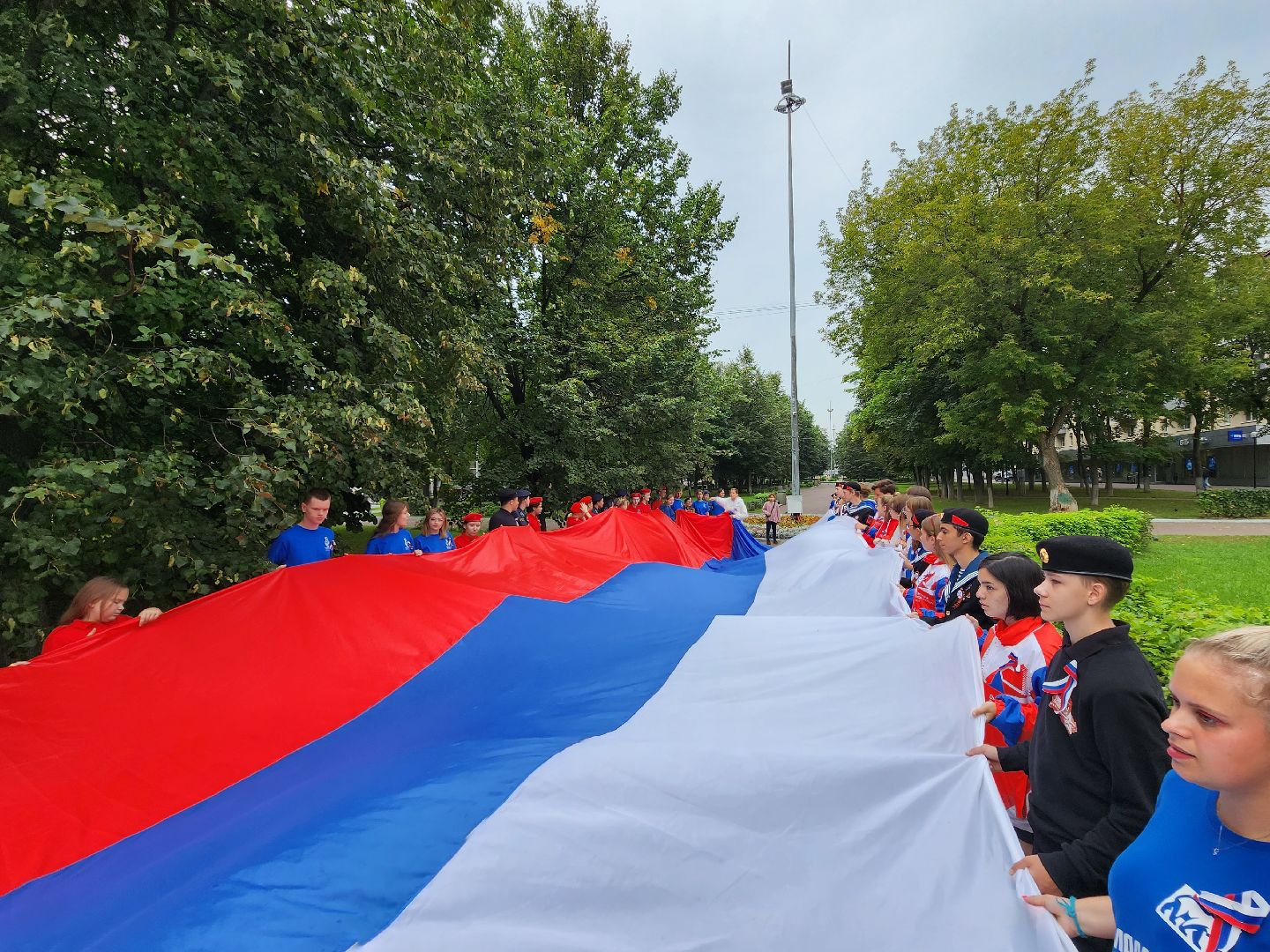 день флага, Домодедово