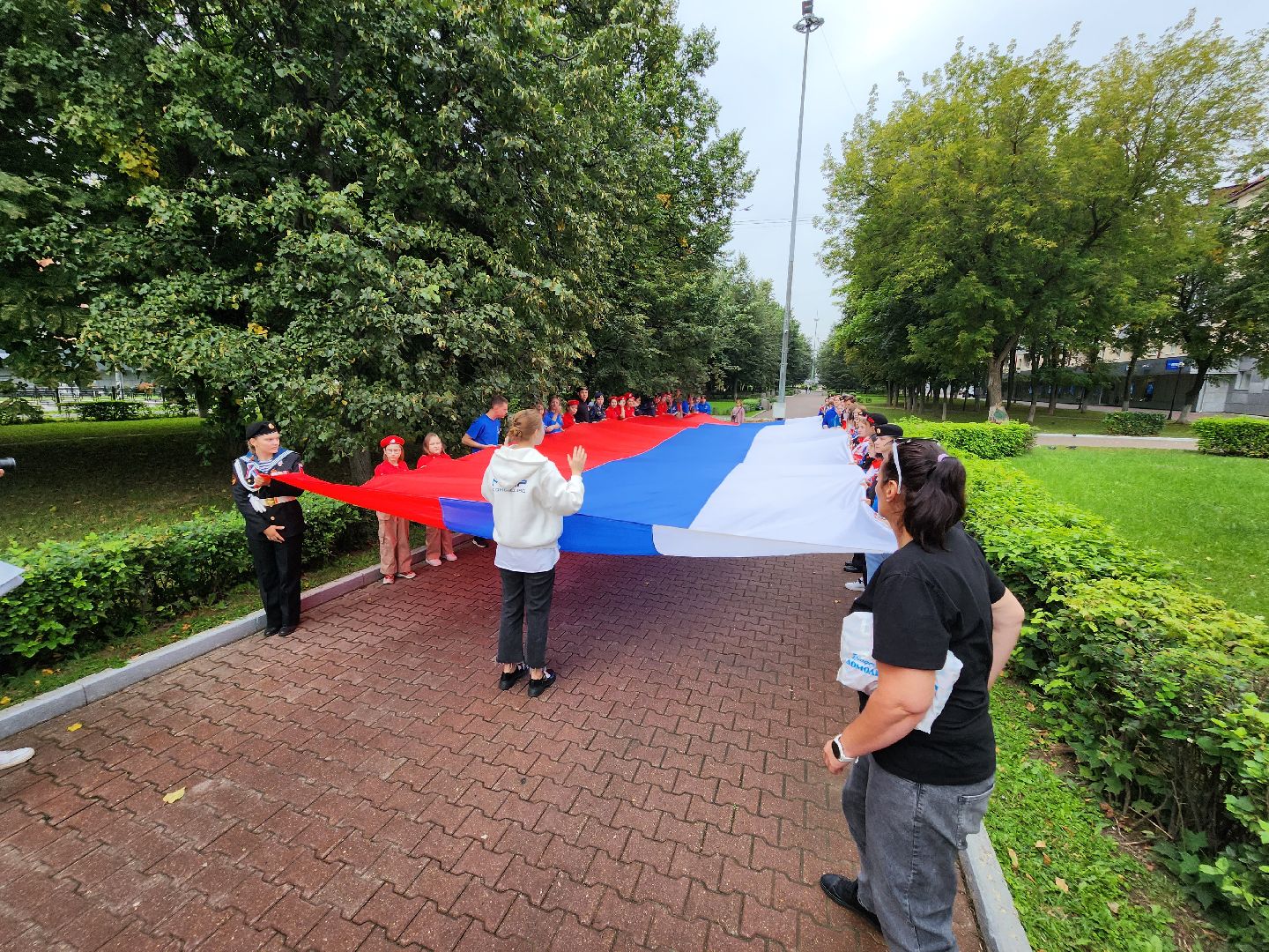 день флага, Домодедово