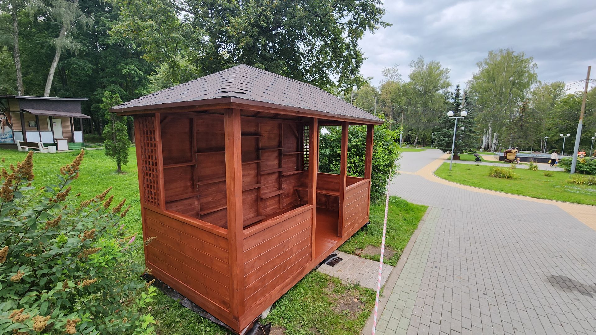 Кашира, парк, книги, буккроссинг, благоустройство