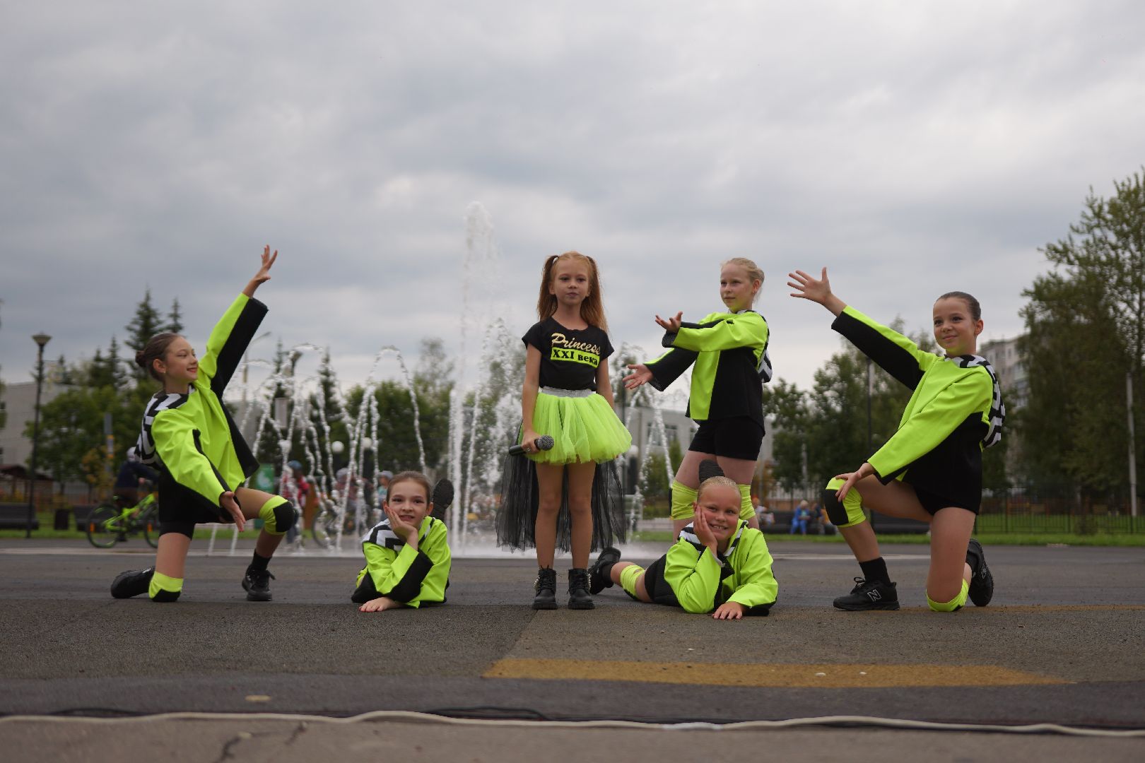 Егорьевск, парк, дети, день флага россии, природа, культура, подмосковье,