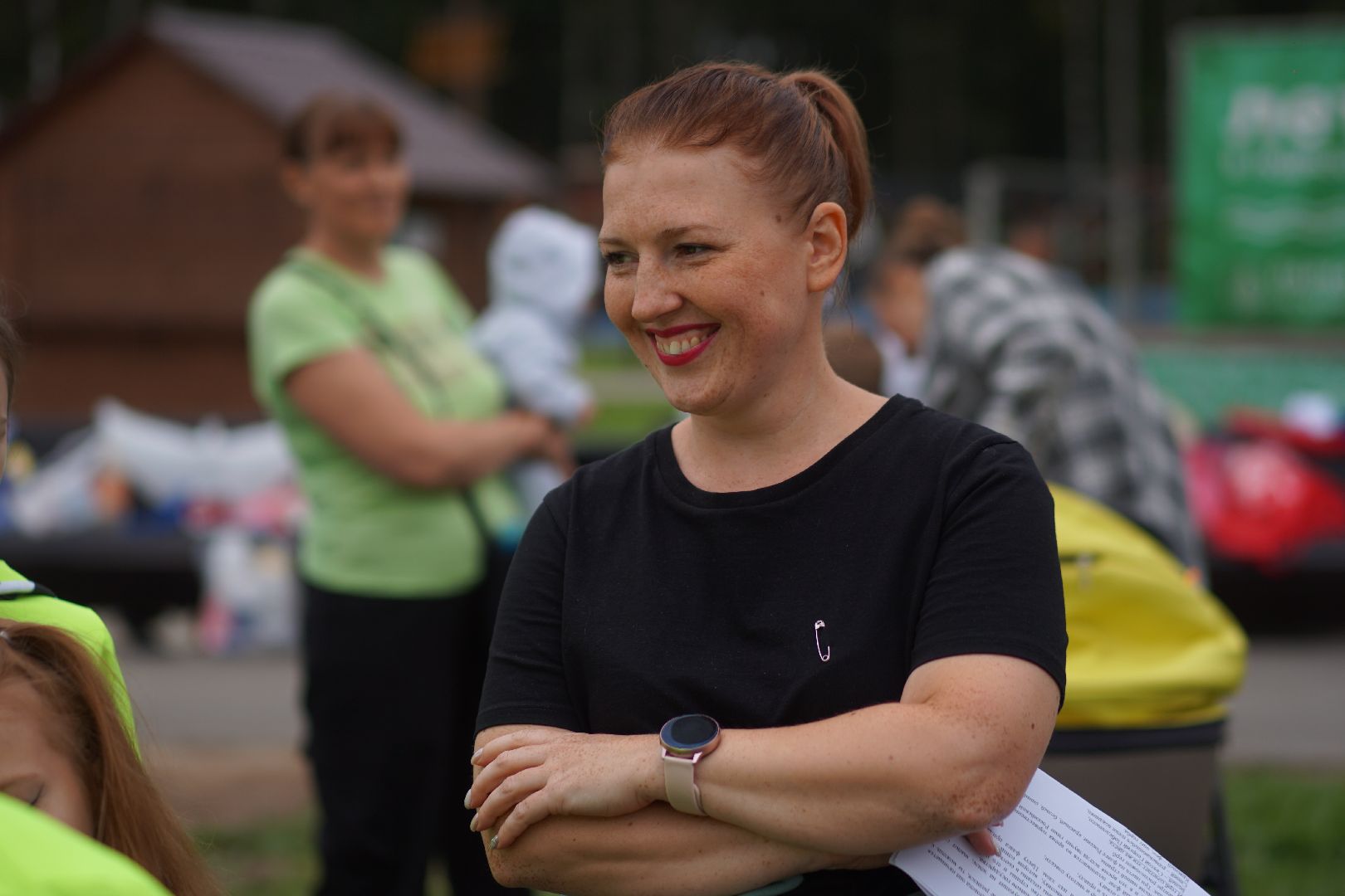 Егорьевск, парк, дети, день флага россии, природа, культура, подмосковье,