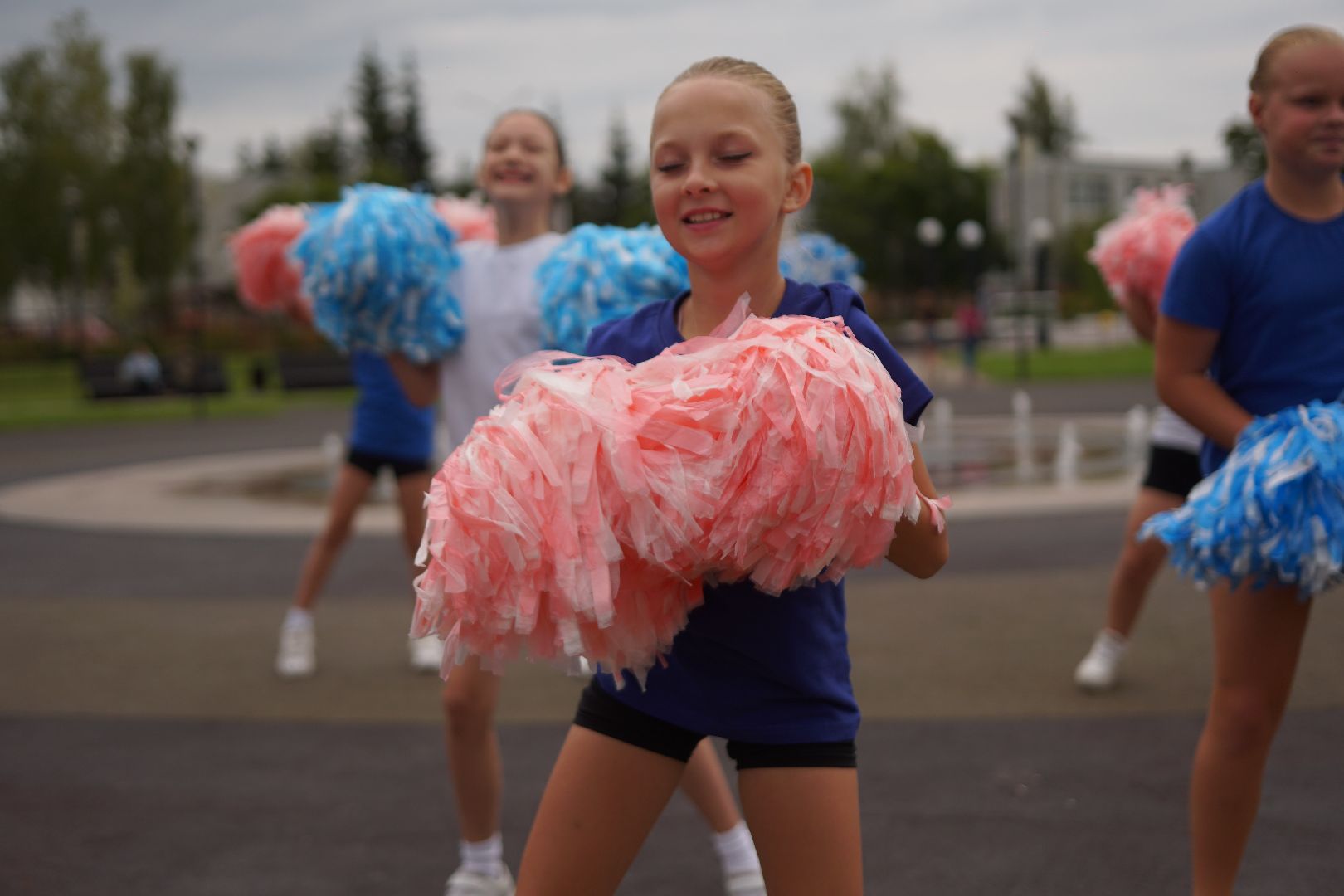 Егорьевск, парк, дети, день флага россии, природа, культура, подмосковье,