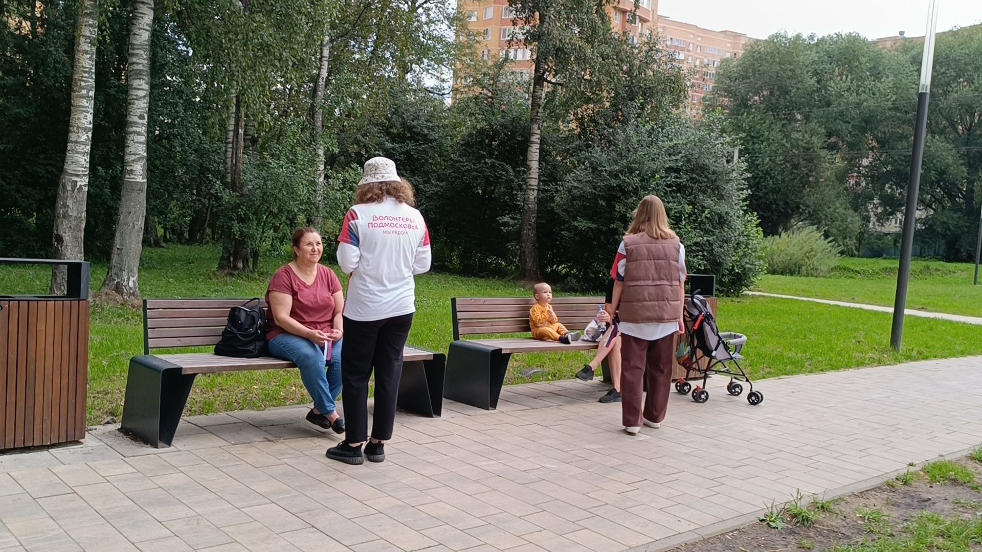 Лобня, парк, праздник