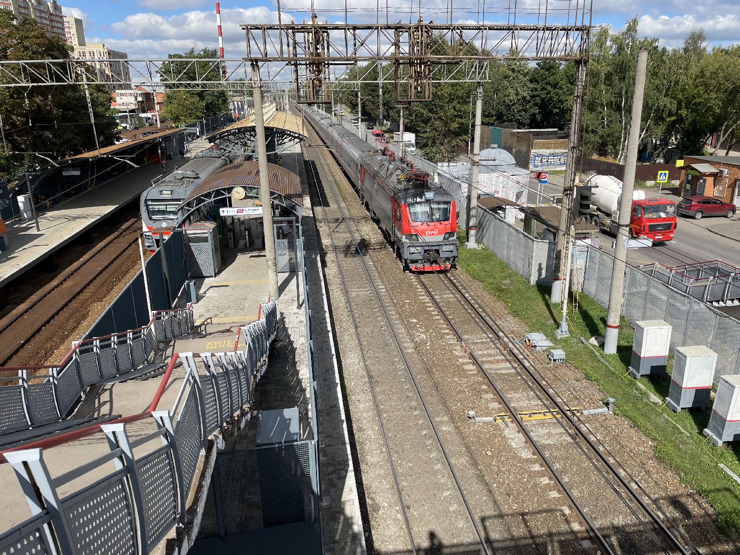 МЦД, станция, Люберцы, благоустройство