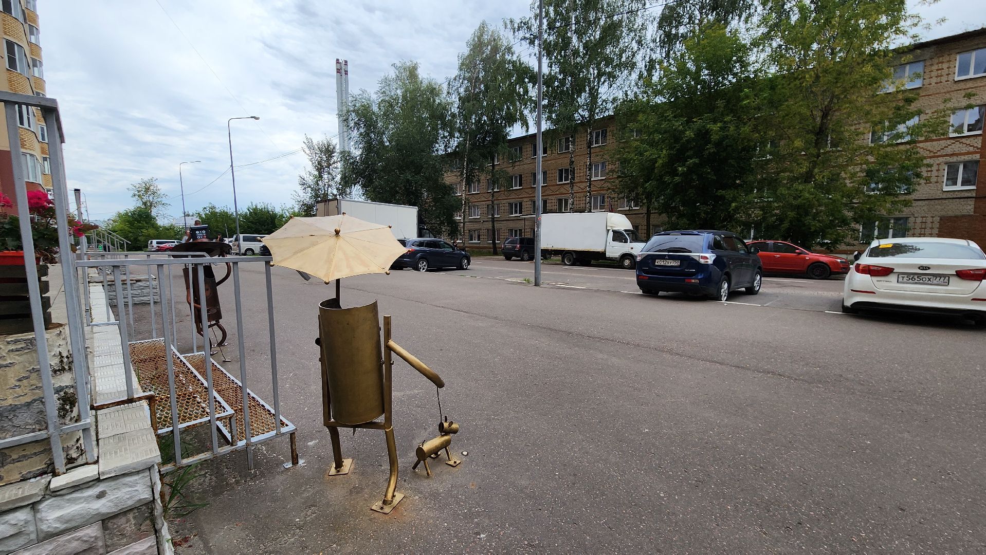 Егорьевск, благоустройство, кофейня, урна, мусорка, подмосковье,