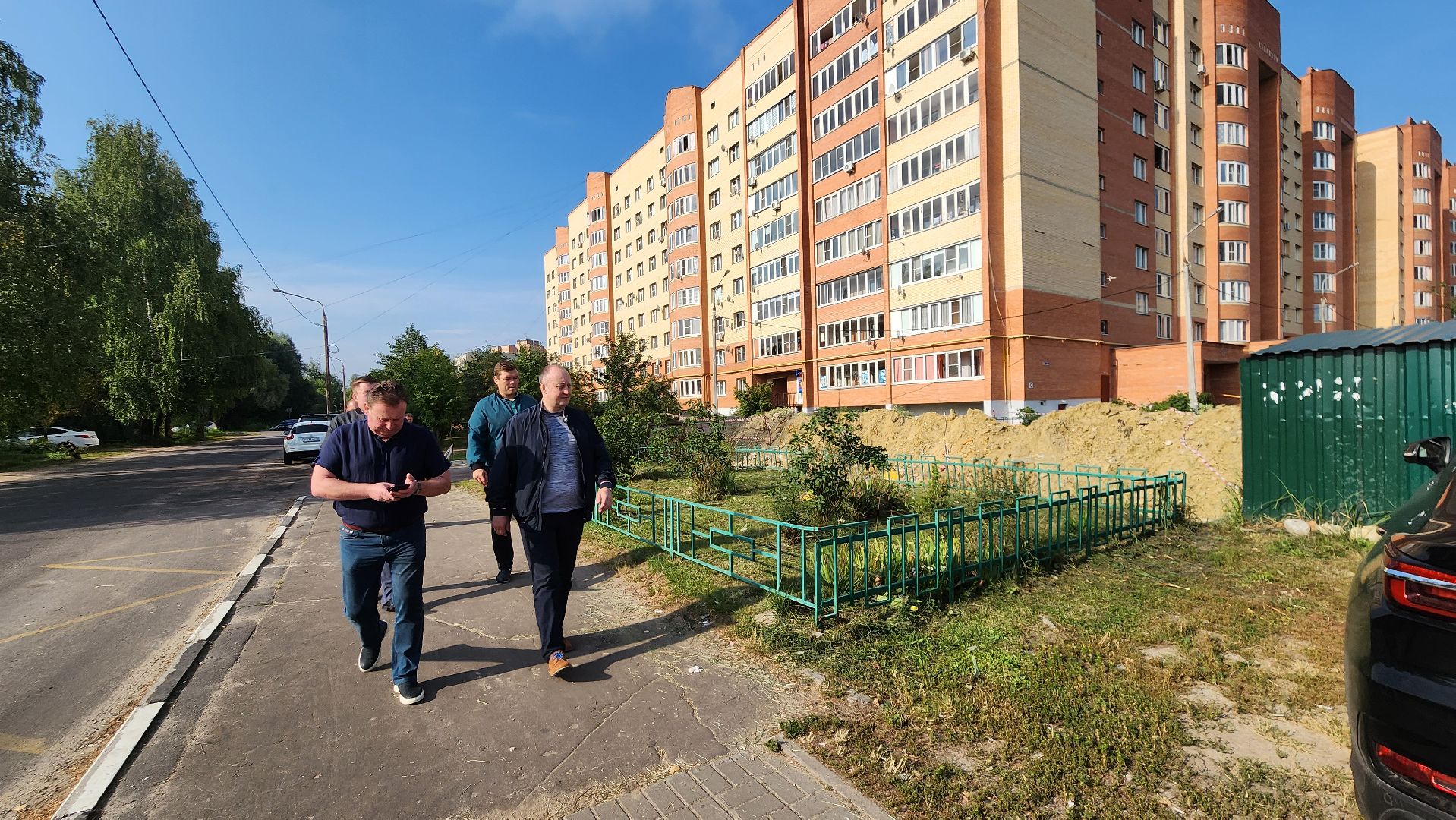 егорьевск, подмосковье, сосновая, глава города, благоустройство дворов,