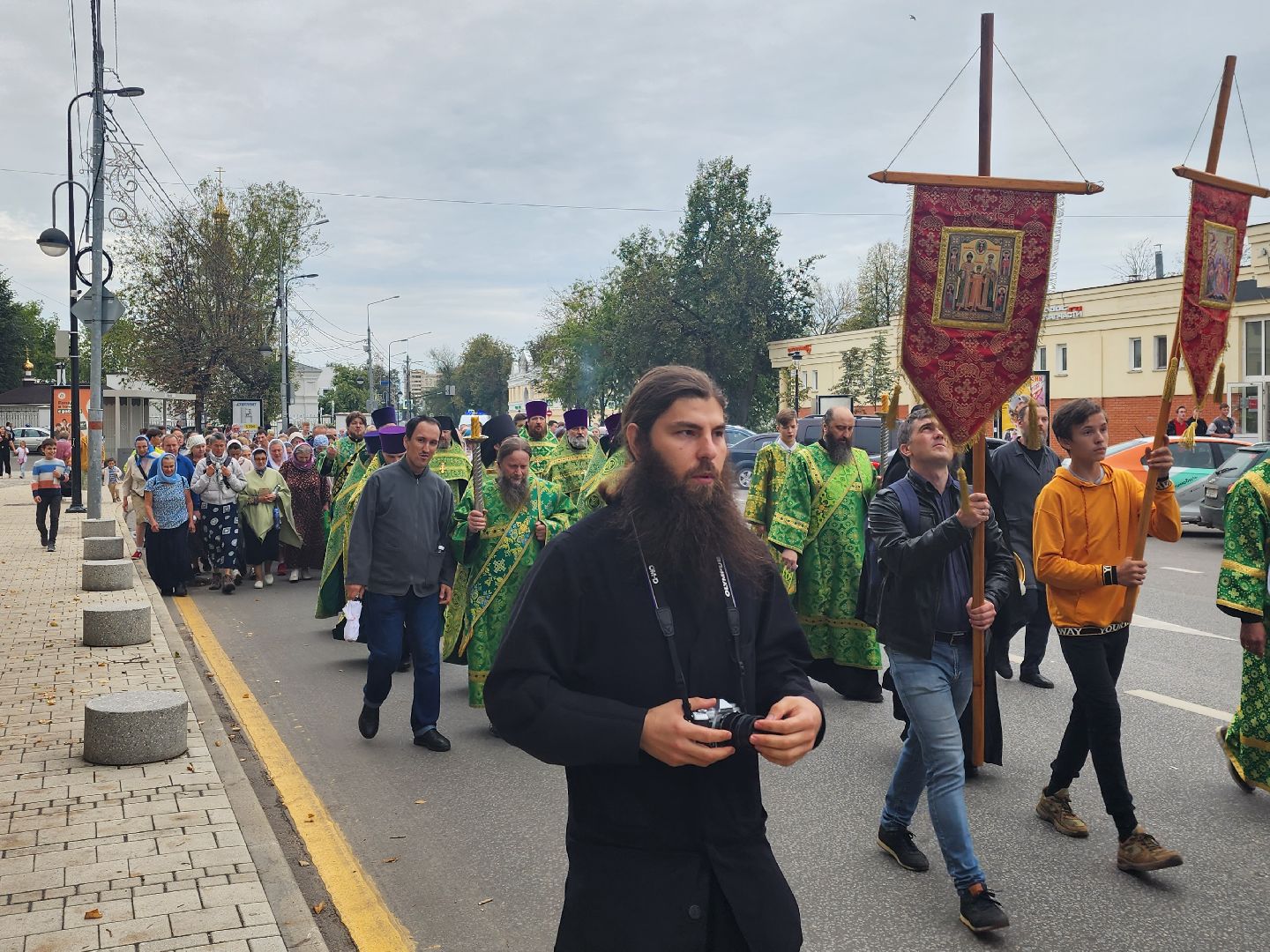 Звенигород, крестный ход, 625-летие Саввинской обители