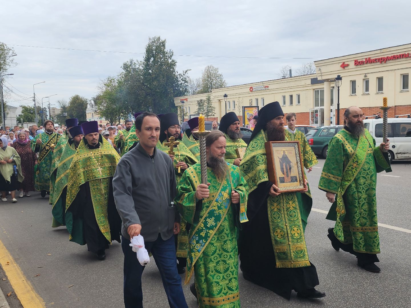 Звенигород, крестный ход, 625-летие Саввинской обители