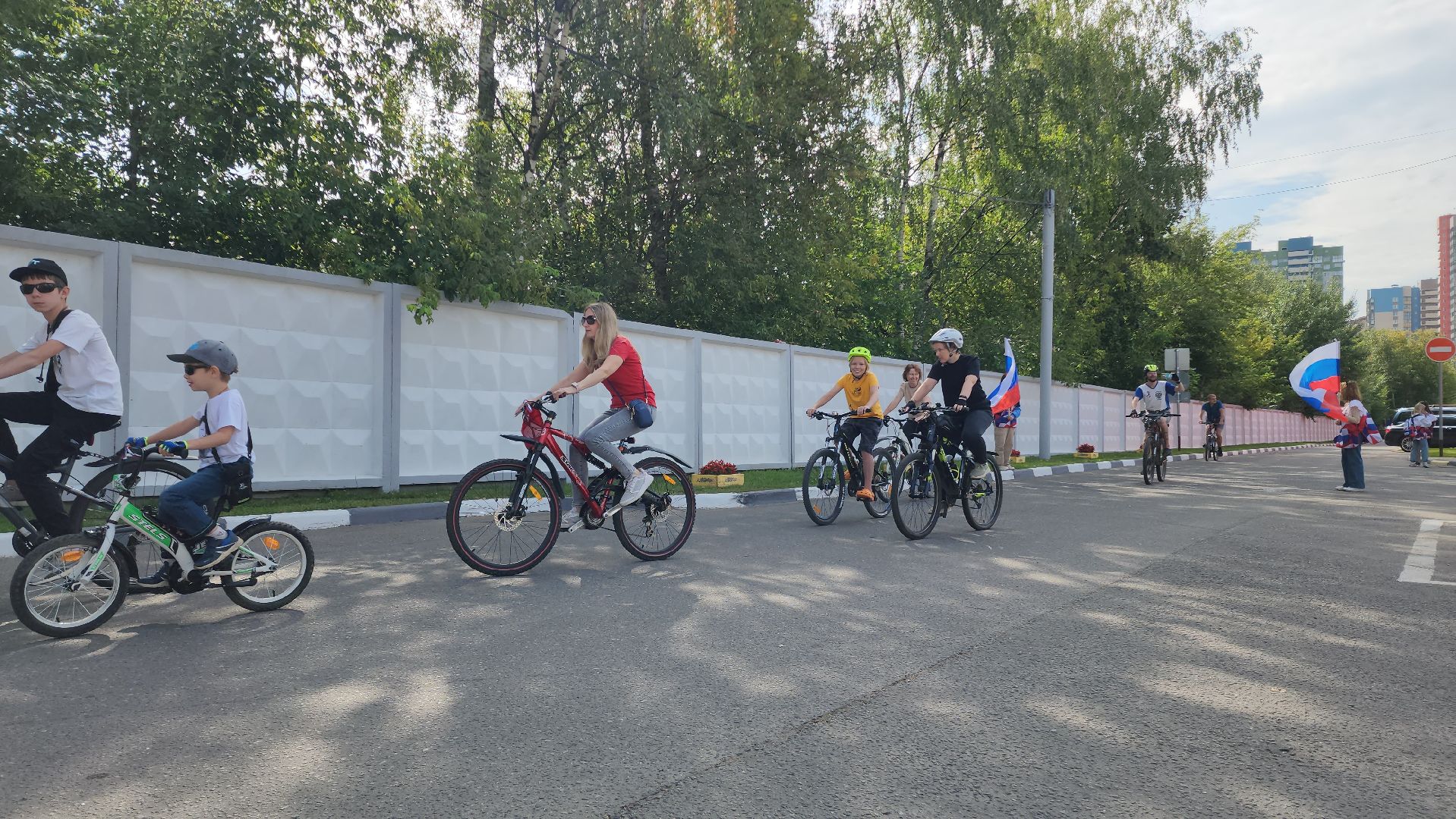 день государственного флага россии, велопробег,