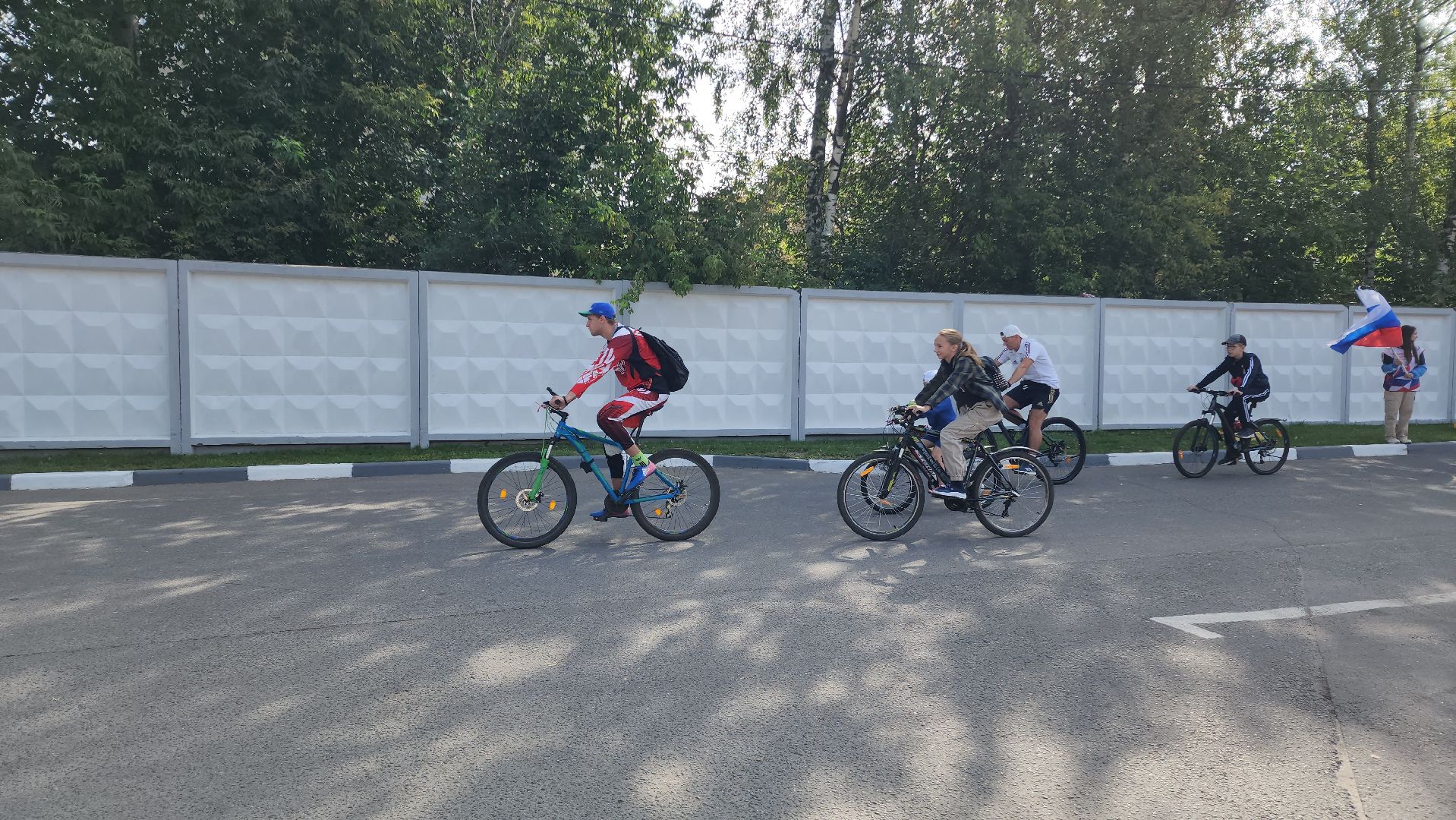 день государственного флага россии, велопробег,