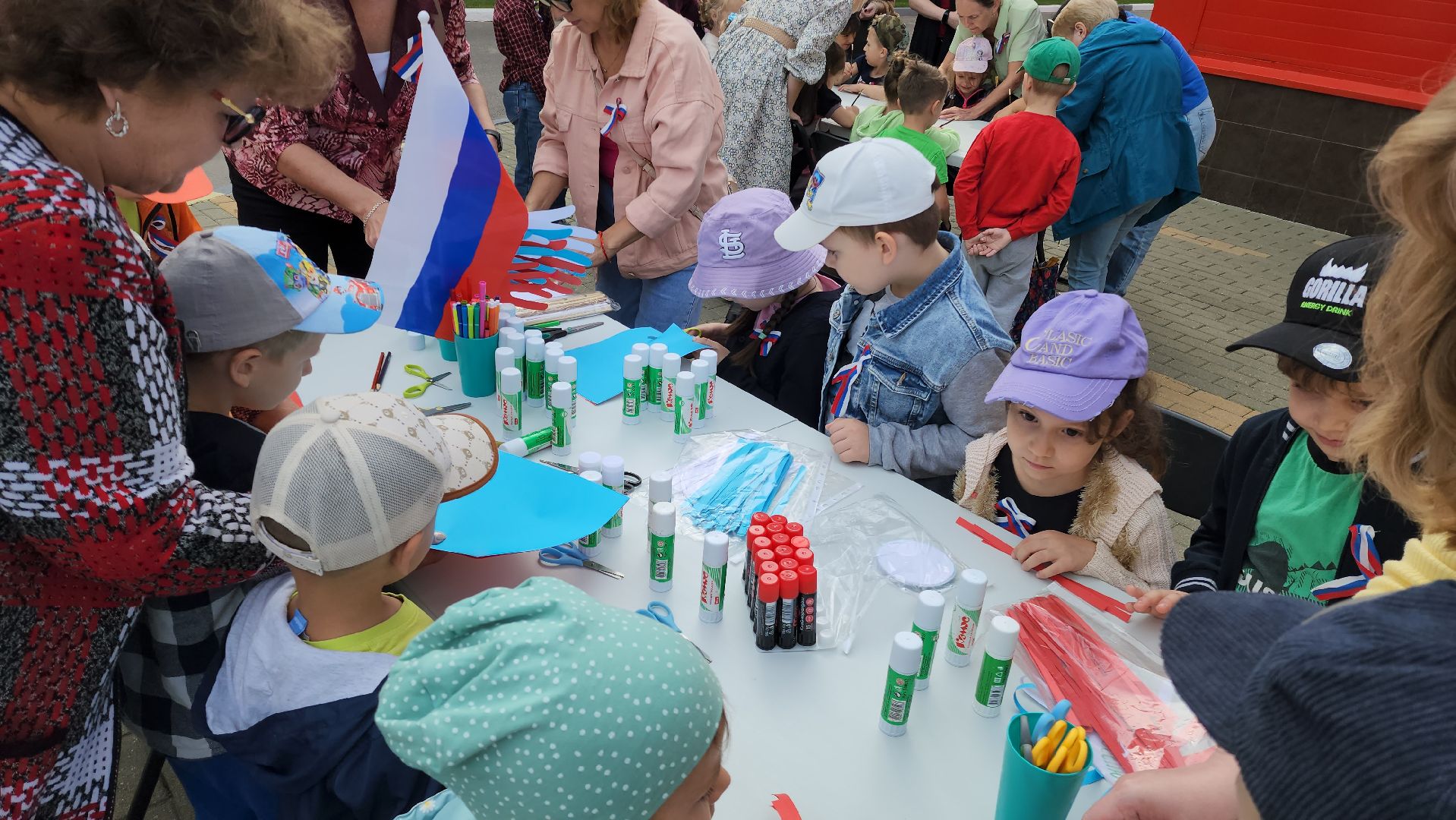 мастер-класс, день государственного флага россии,