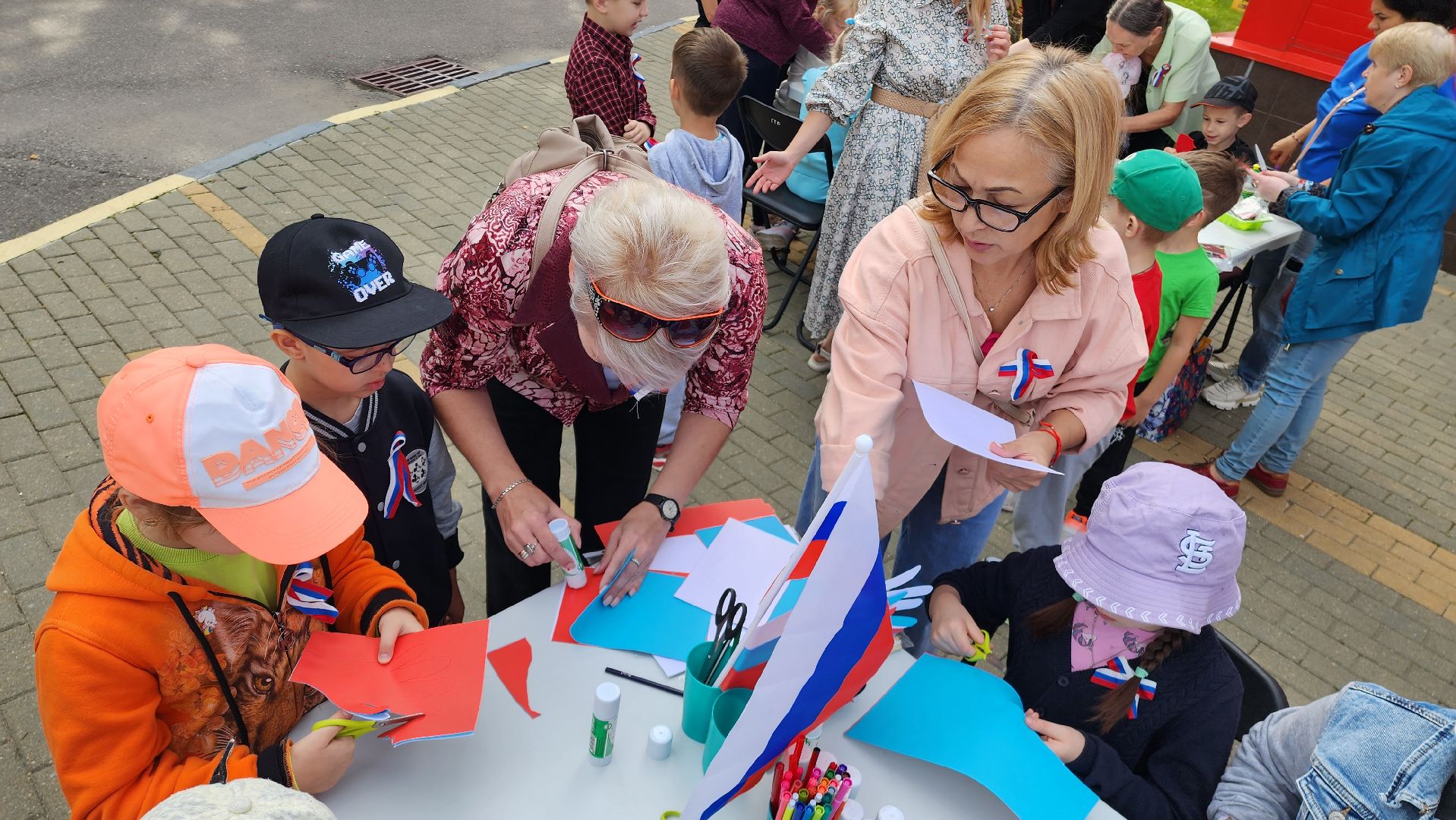 мастер-класс, день государственного флага россии,