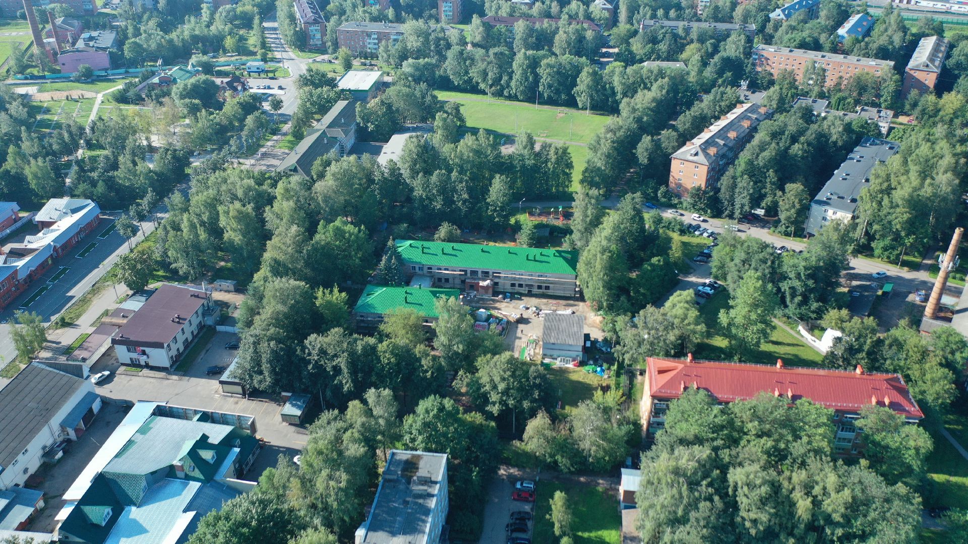 садик,видео с коптера,