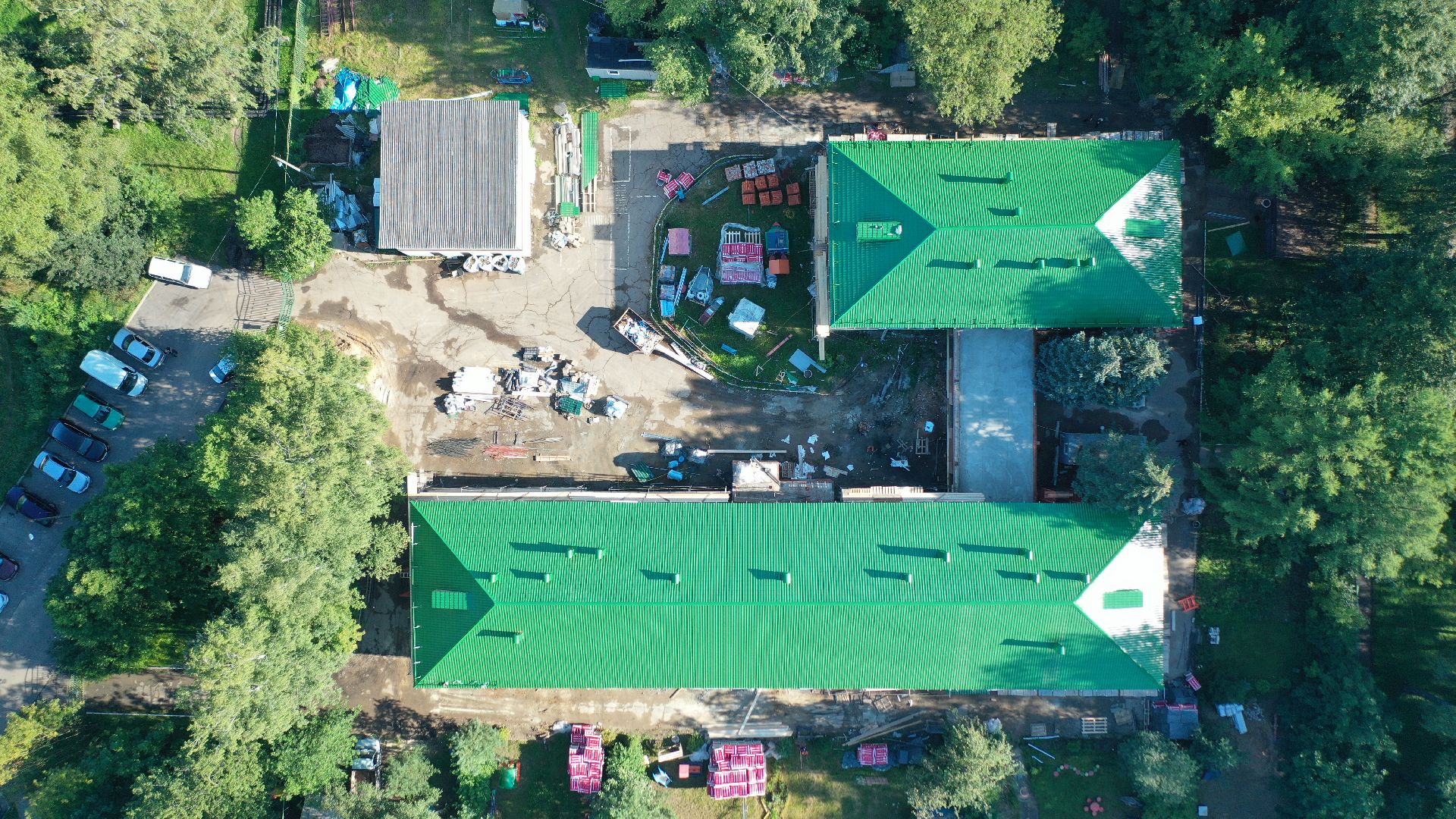 садик,видео с коптера,