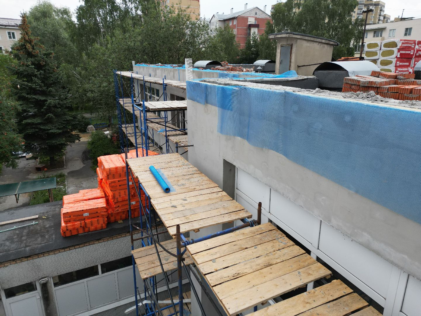 садик, лосино-петровский, ремонт,видео с коптера,