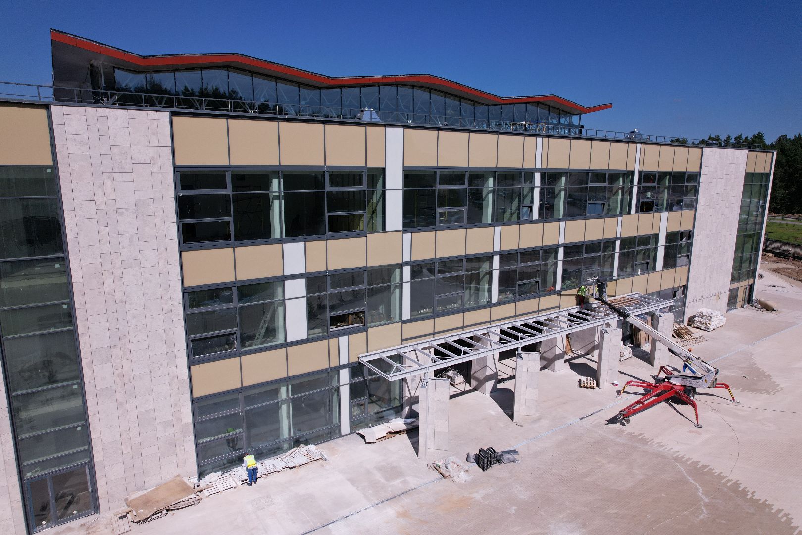 лицей, истра,видео с коптера,