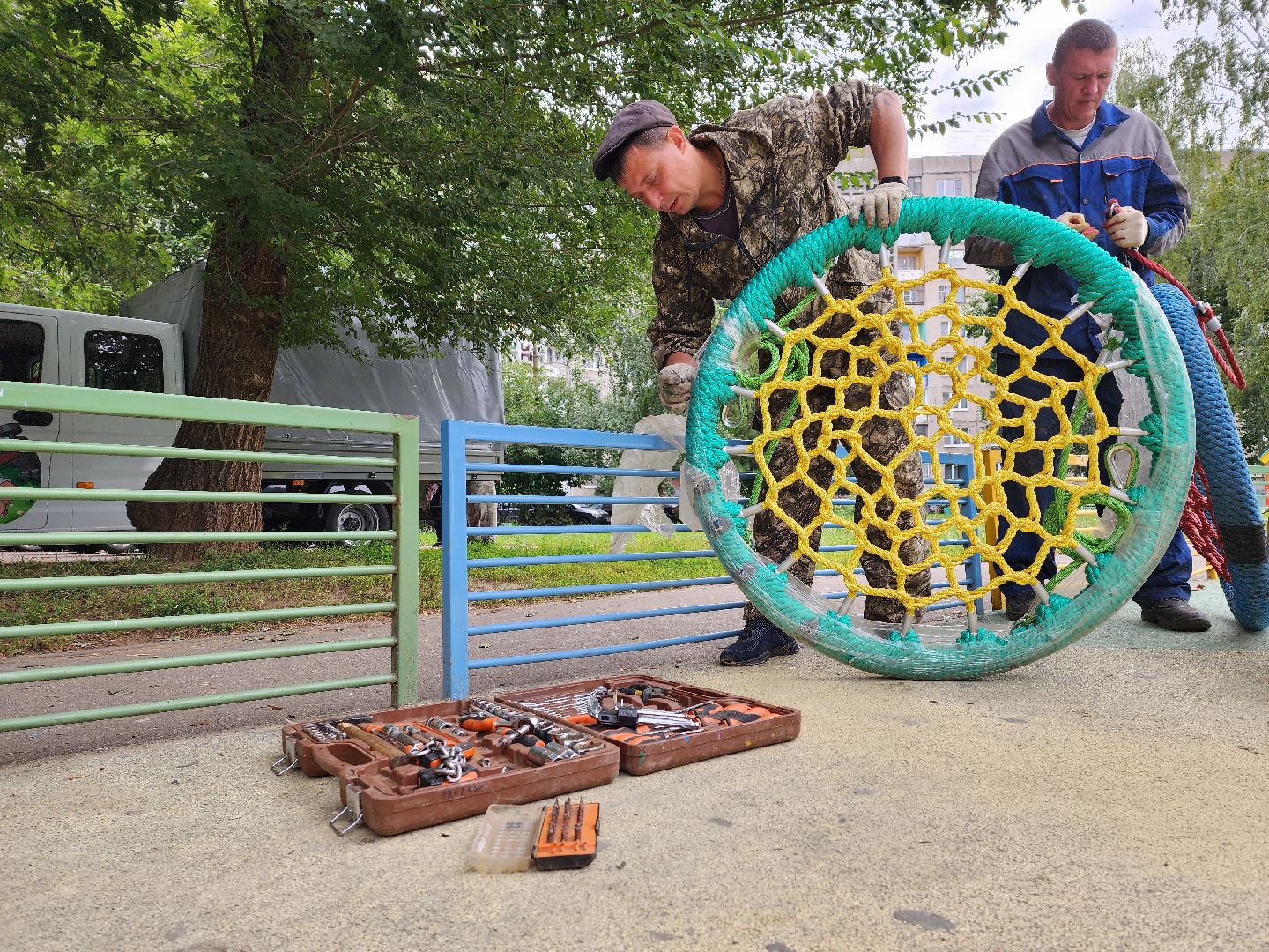 детская игровая площадка, Воскресенск, добродел, дети, благоустройство дворов, ремонт,