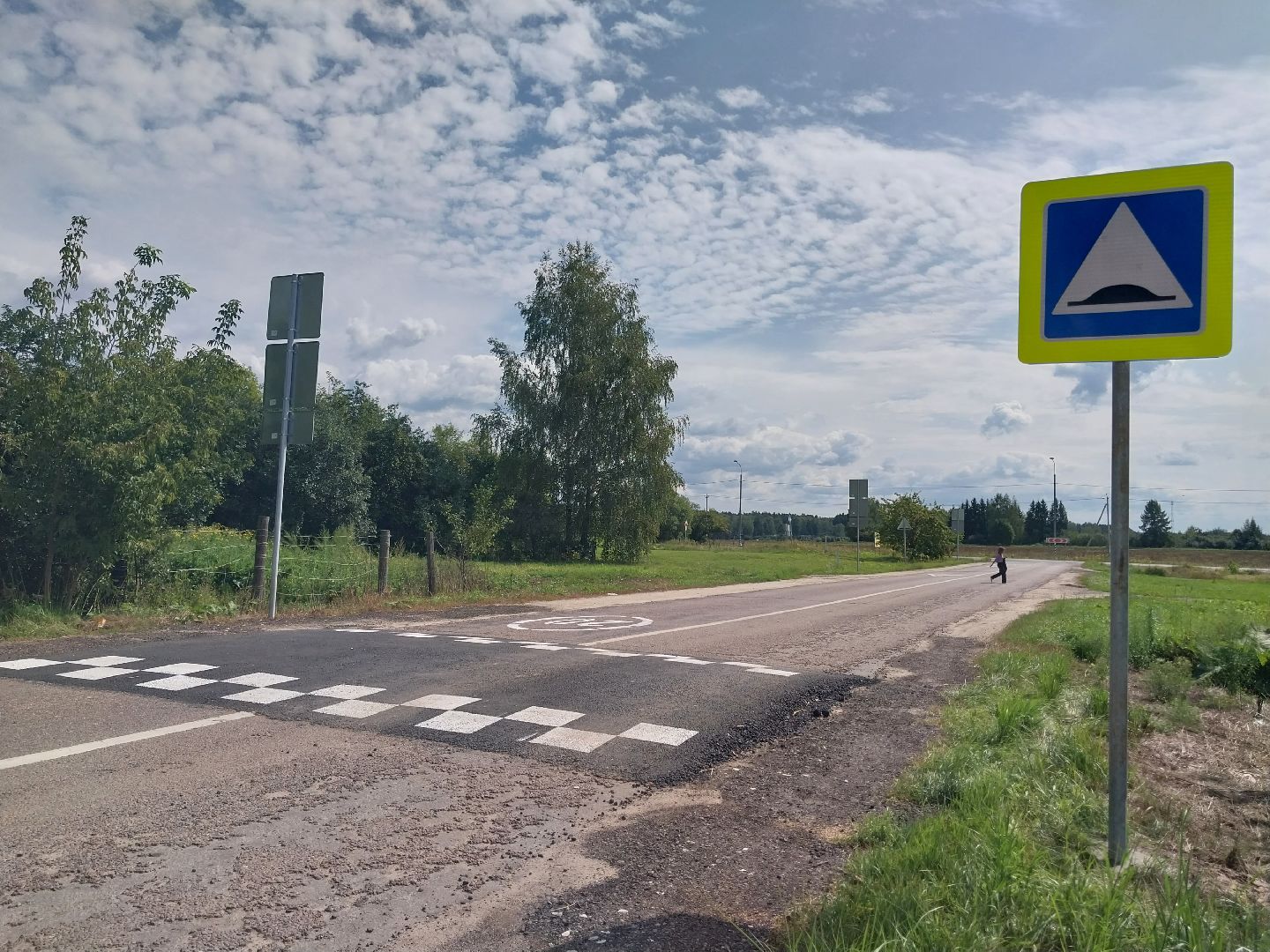 Коломна, дороги, разметка, лежачие полицейские