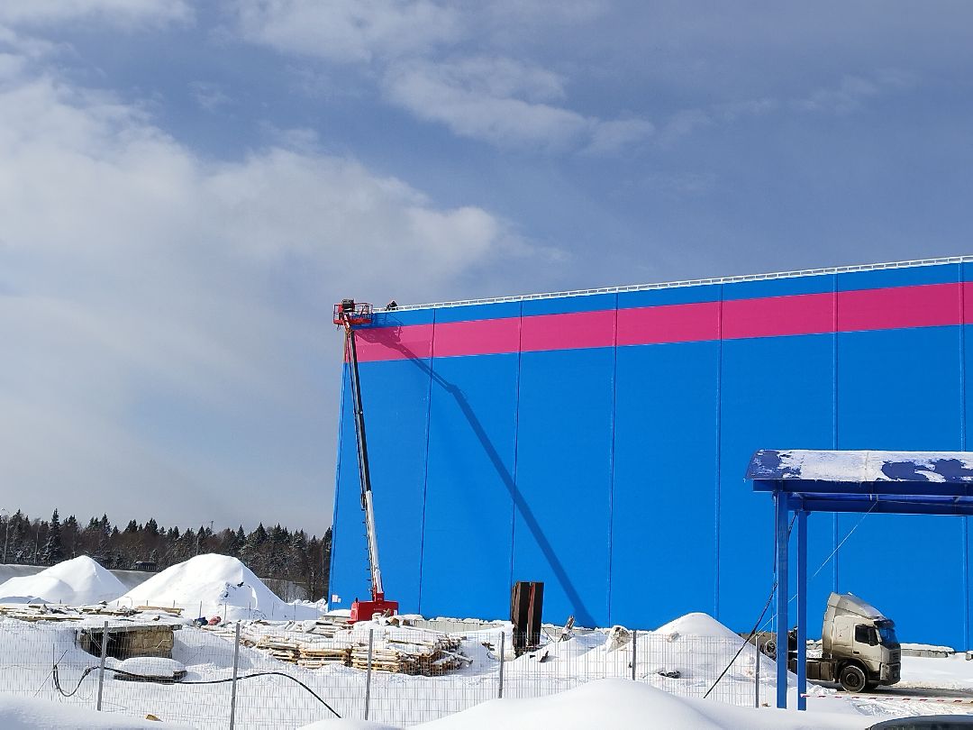 Истра, OZON, пожар, строительство