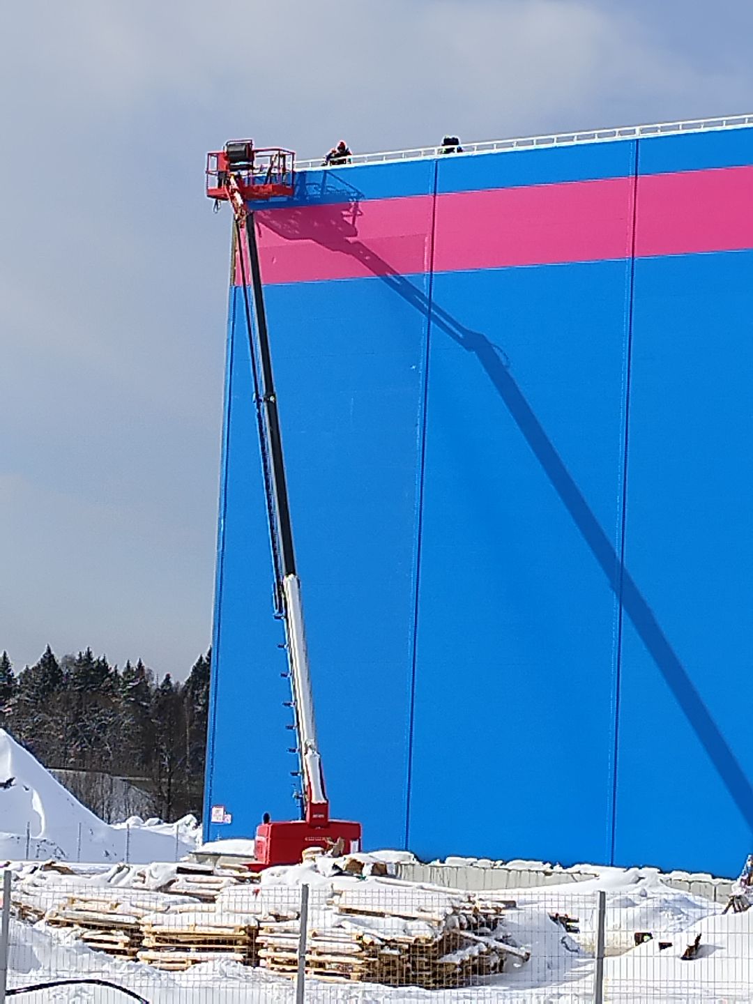 Истра, OZON, пожар, строительство