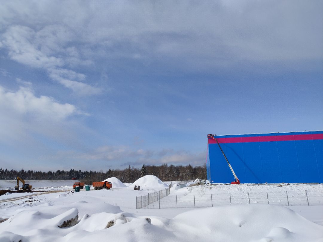 Истра, OZON, пожар, строительство