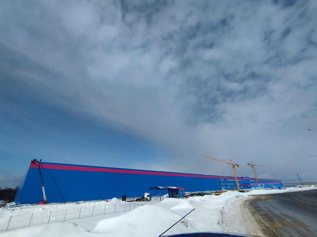 Истра, OZON, пожар, строительство