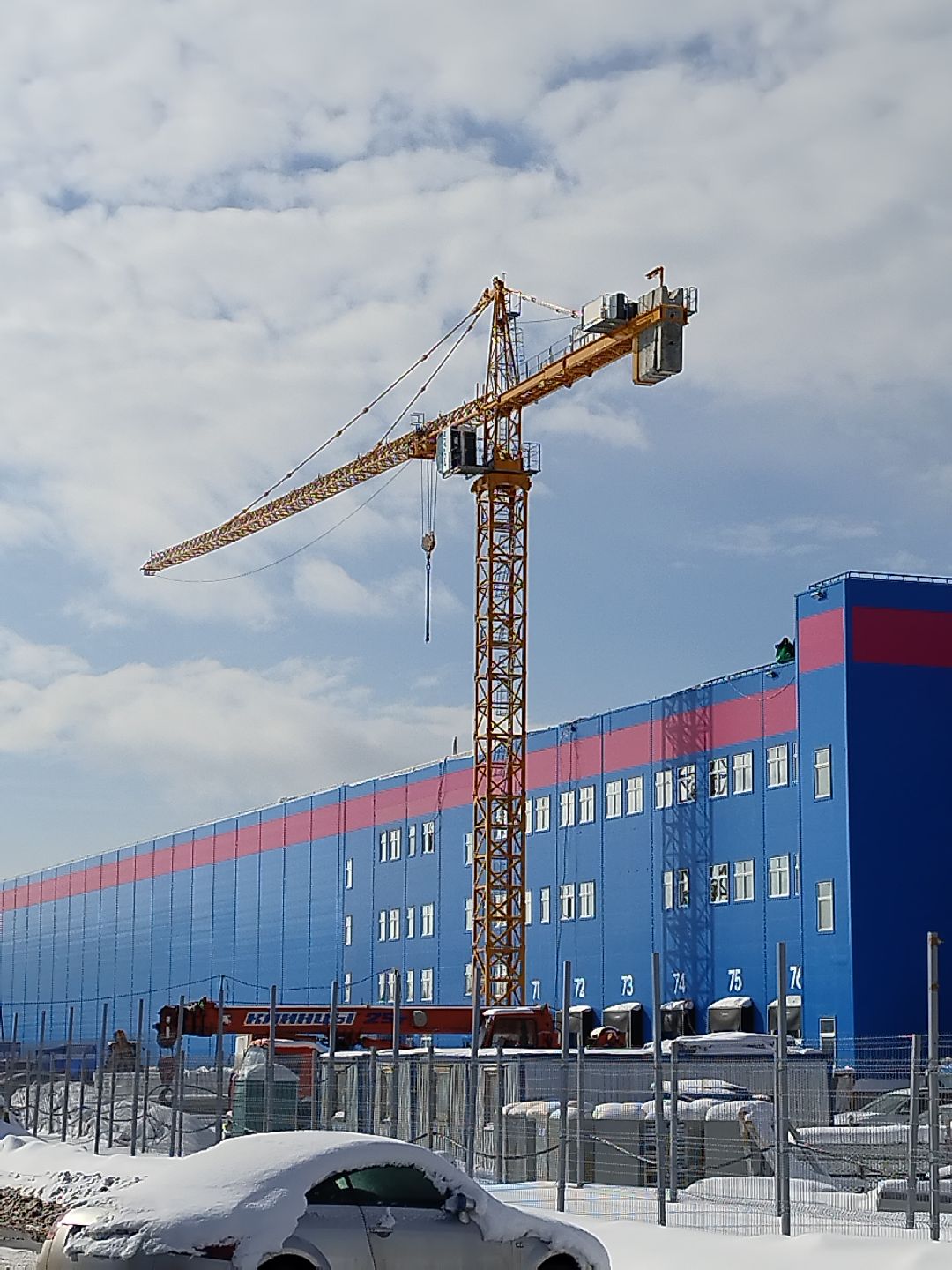 Истра, OZON, пожар, строительство