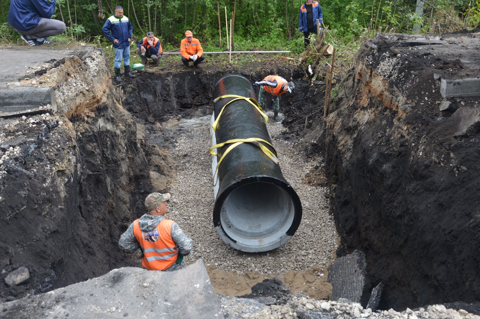 Шатура, Керва, труба, мелиорация, торфяники