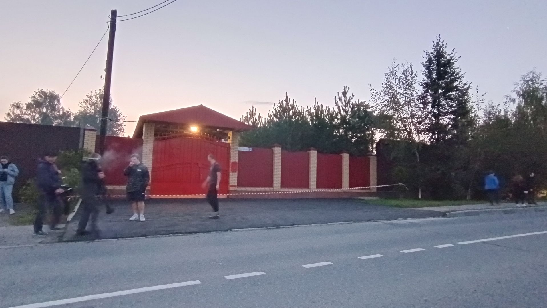 Химки, ЧП, беспилотник