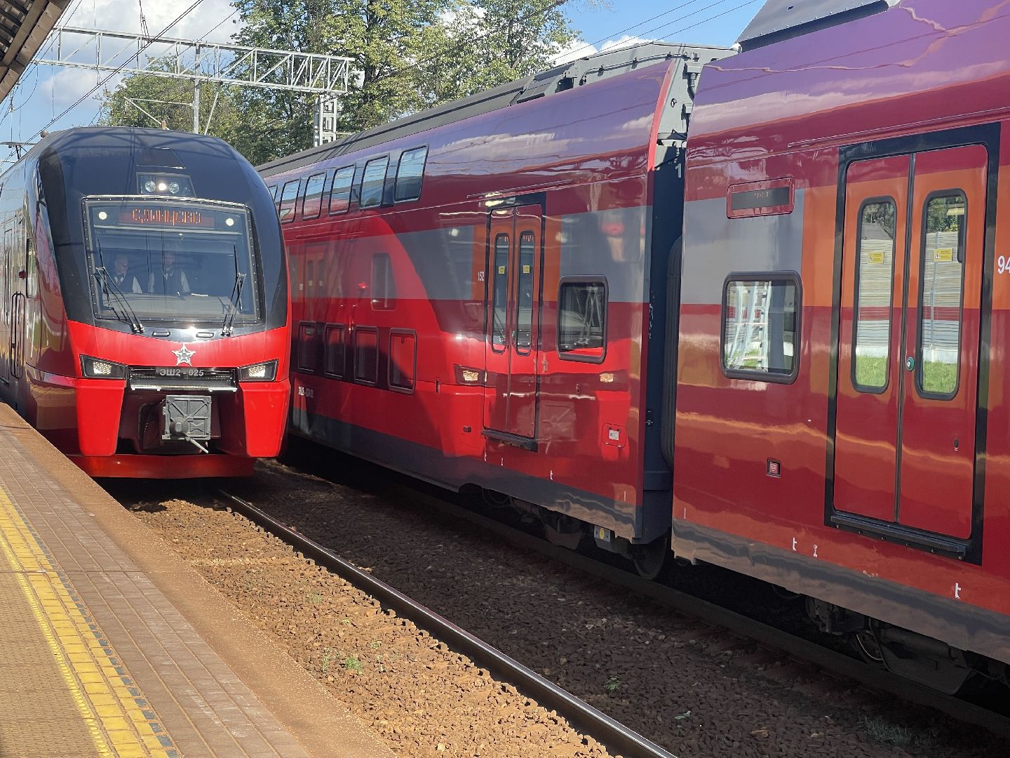 региональный экспресс, электропоезд, электричка, РЭКС, Одинцово