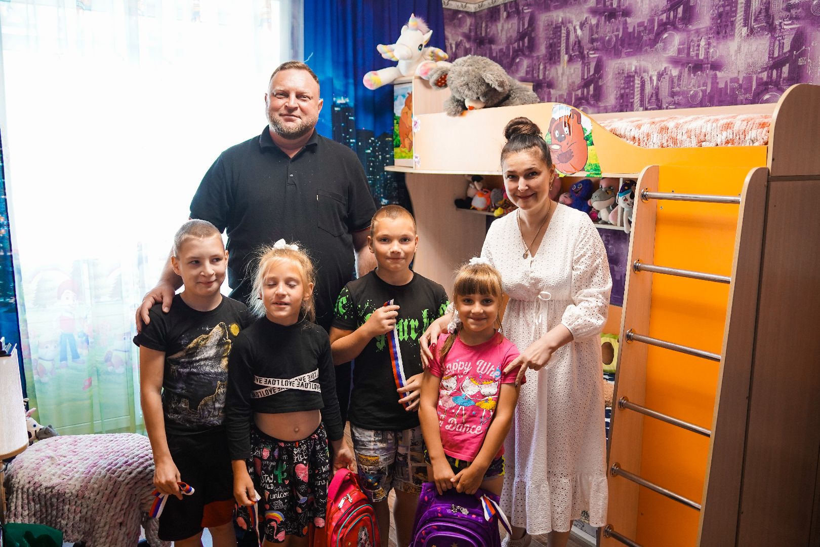 #БольшаяШатура#первоклашки#подарки#рюкзаки