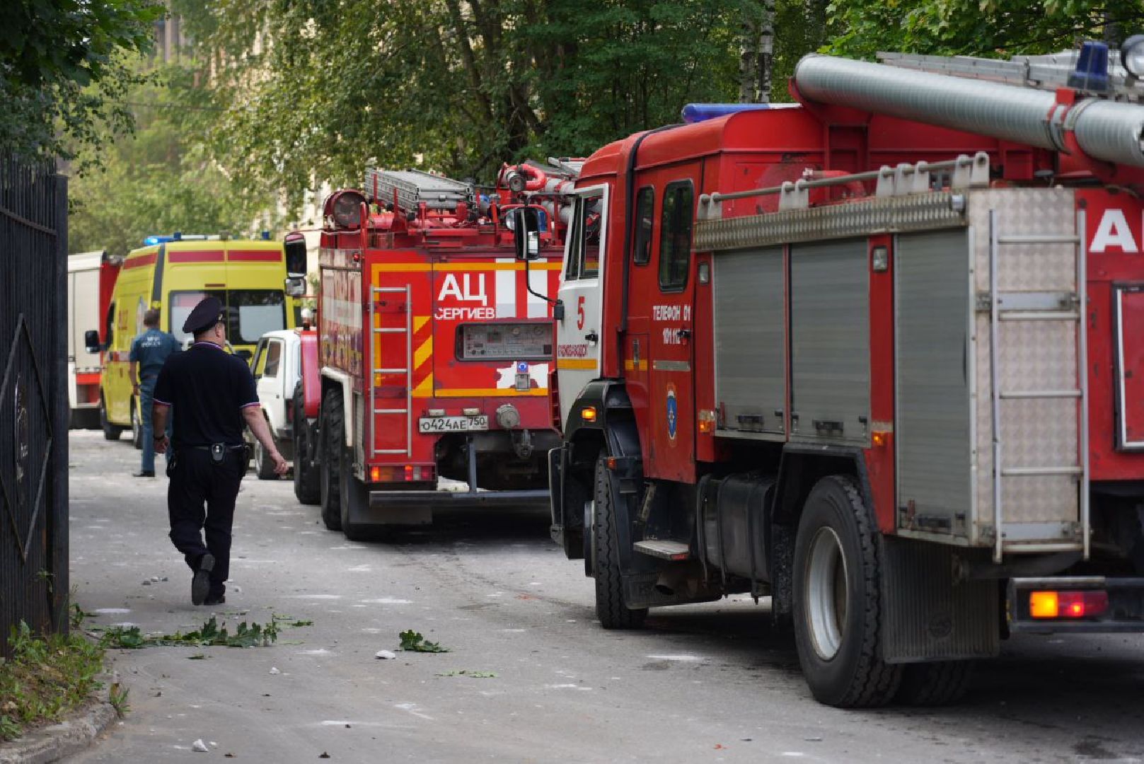 Сергиев Посад, Сергиево-Посадский городской округ, ЧП, Взрыв на территории ЗОМЗа