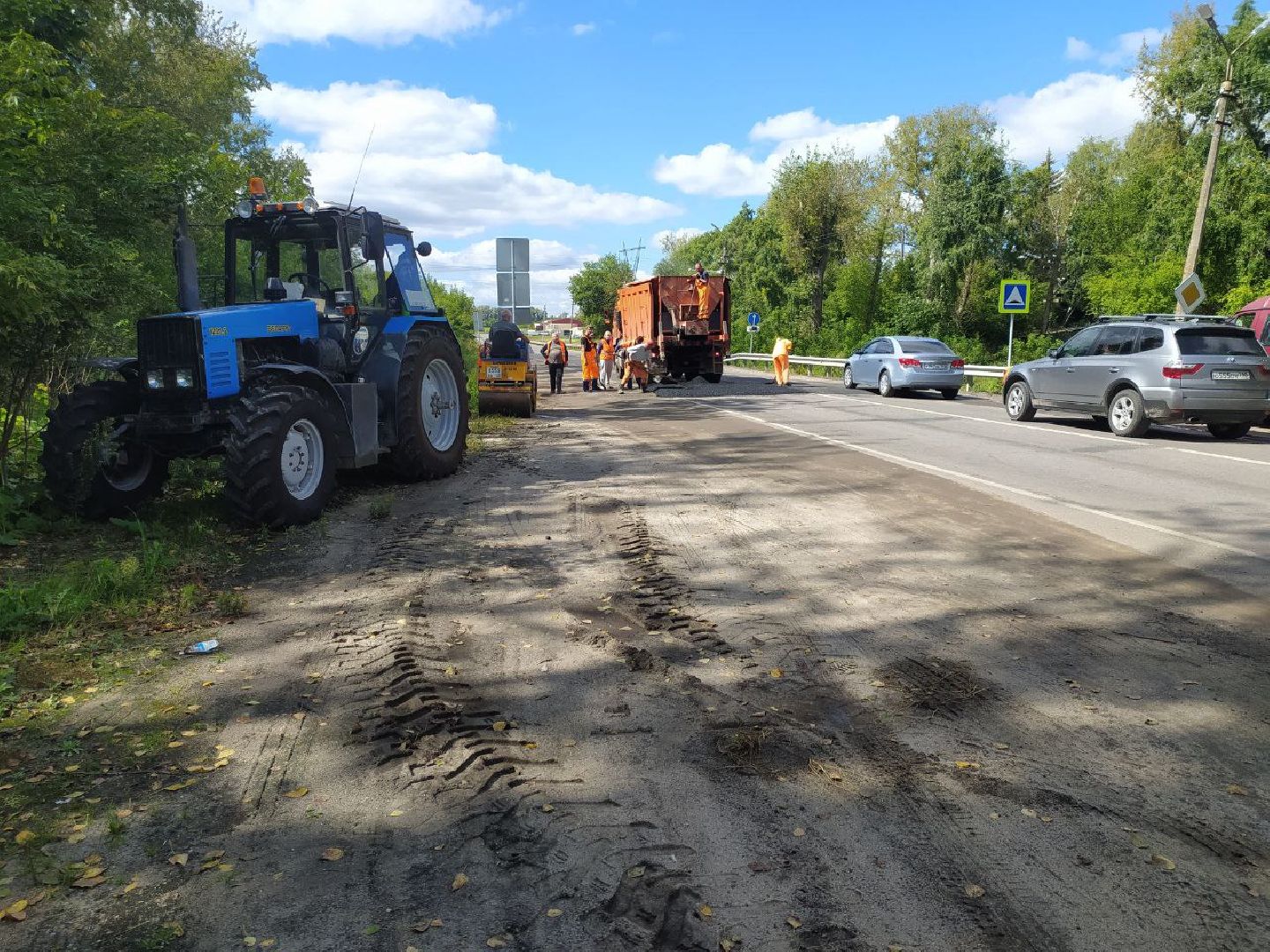 Коломна, дороги, лежачие полицейские