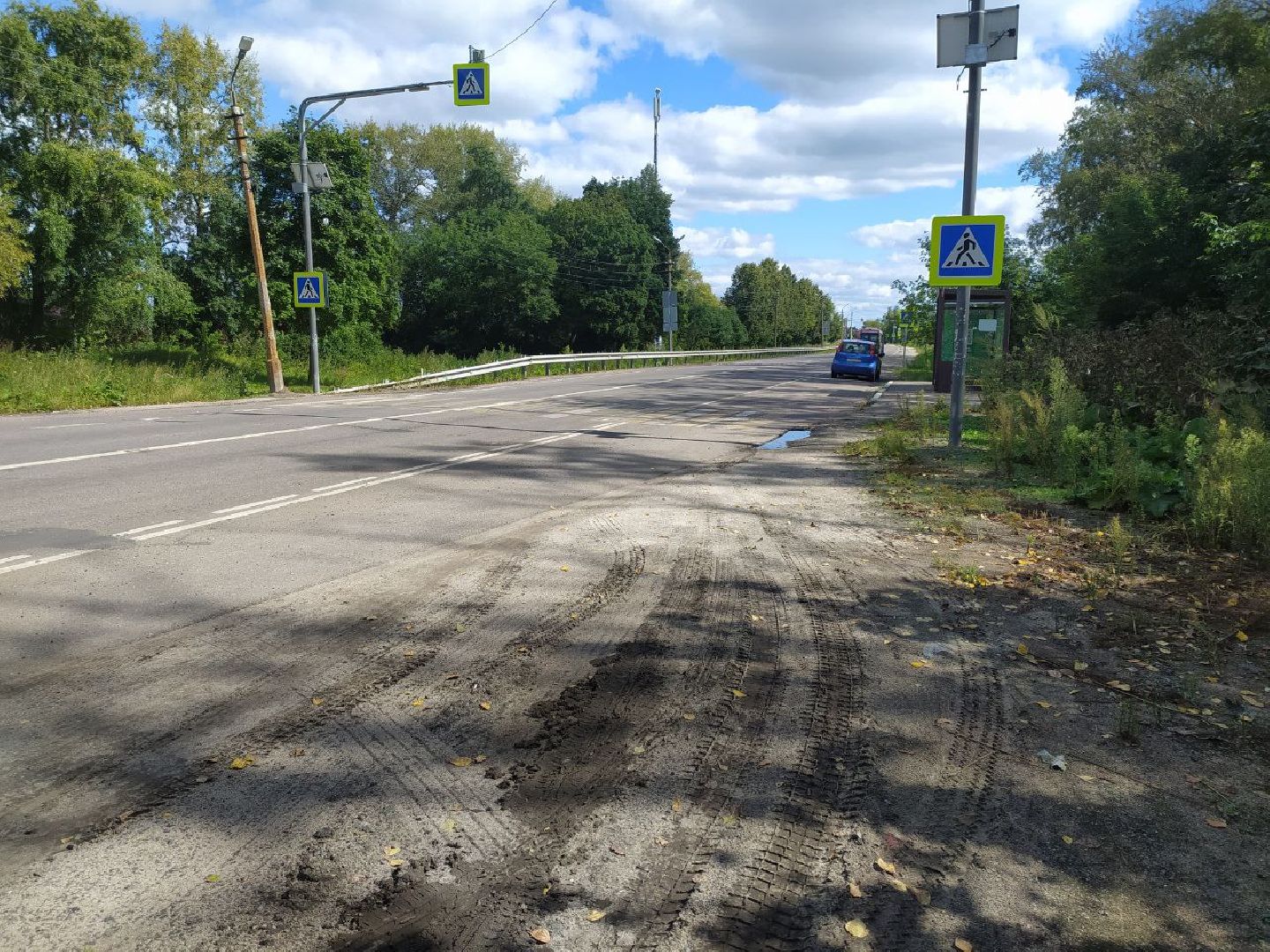 Коломна, дороги, лежачие полицейские