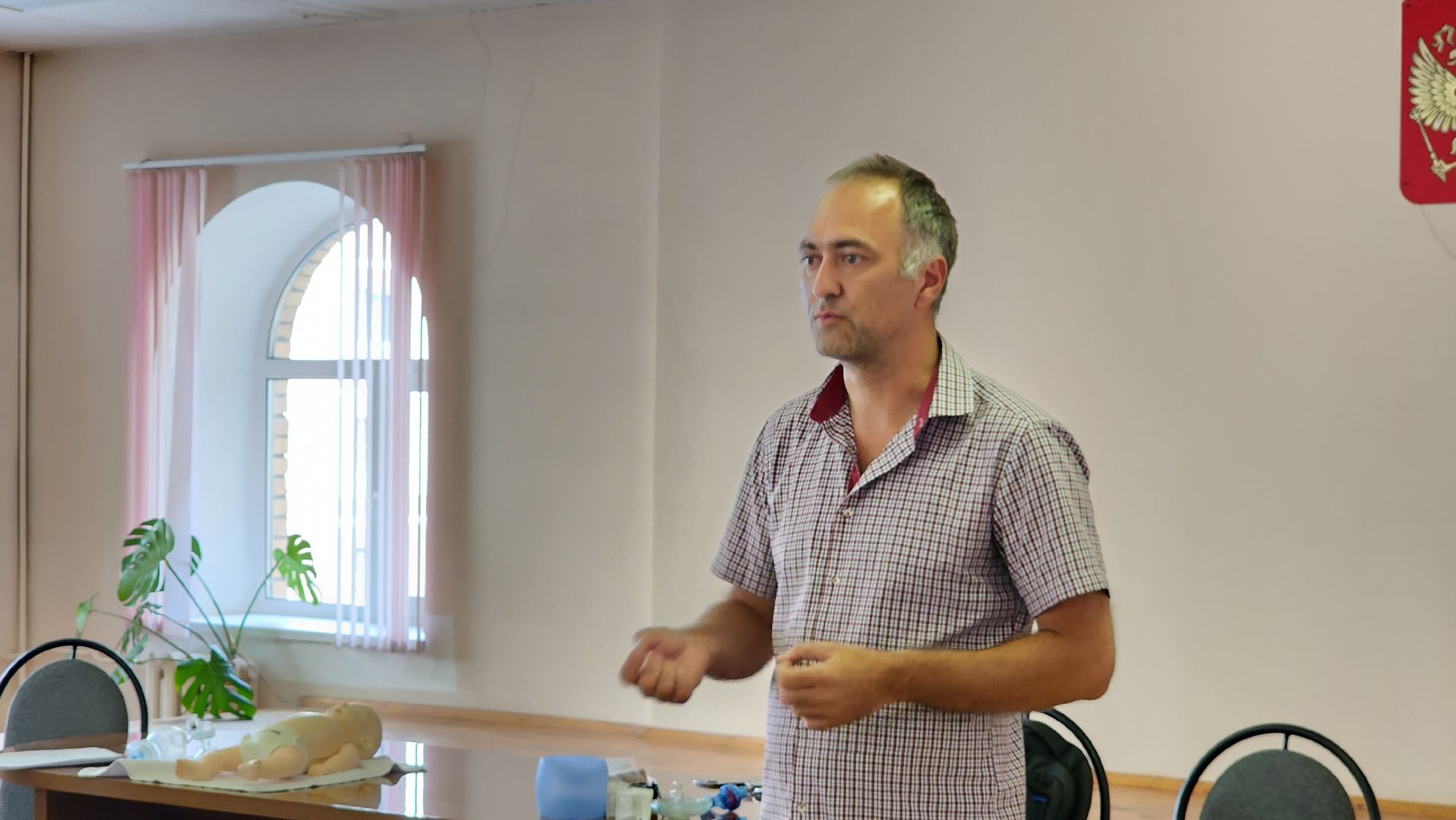 Егорьевск, НИКИ, реанимация, тренинг, мастер-класс, сердечно-легочная реанимация, поликлиника, педиатр, врач,