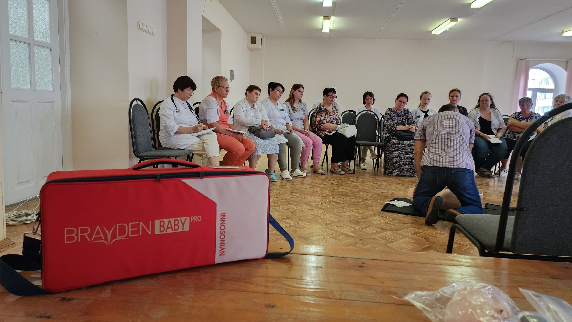 Егорьевск, НИКИ, реанимация, тренинг, мастер-класс, сердечно-легочная реанимация, поликлиника, педиатр, врач,