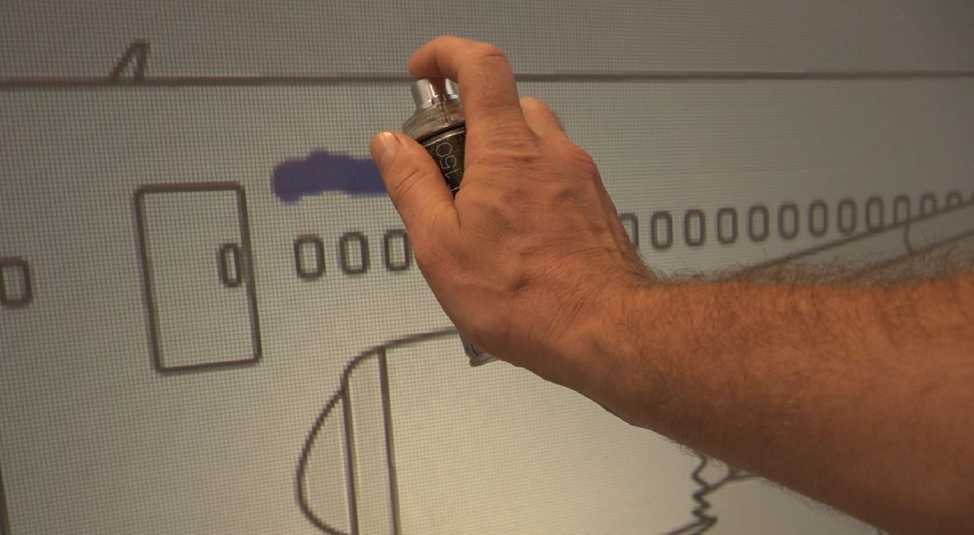 Ливрея самолёта, аэропорт Домодедово