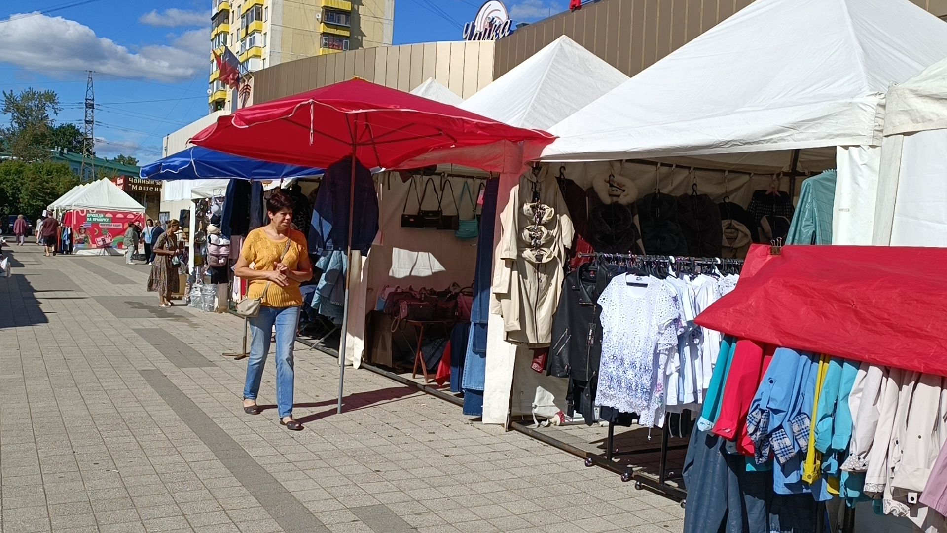 Лобня, ярмарка, мёд, картина