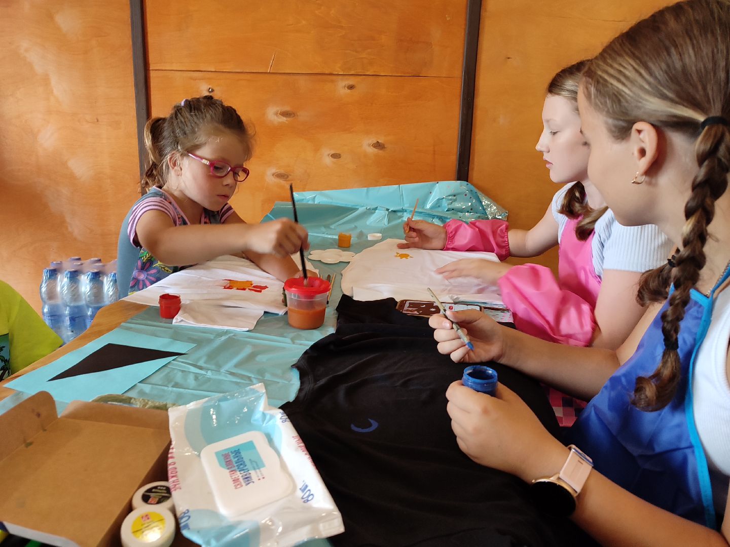 #мастеркласс, #дети, #росписьодежды, #талдомскийокруг, #запрудня, #творчество