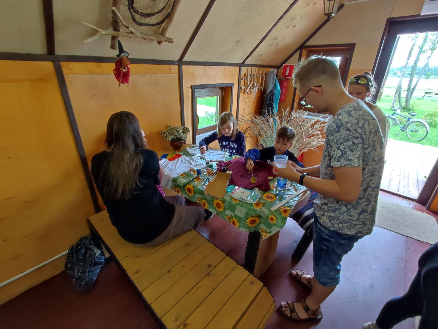 #мастеркласс, #дети, #росписьодежды, #талдомскийокруг, #запрудня, #творчество