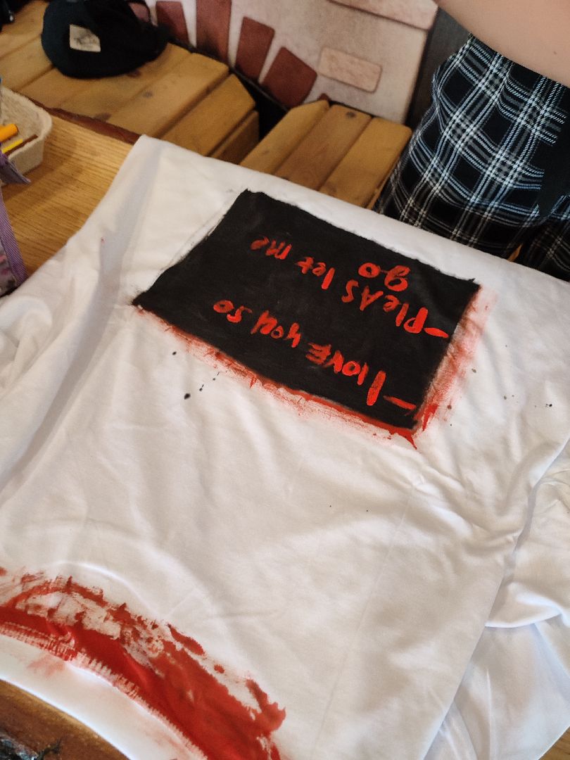 #мастеркласс, #дети, #росписьодежды, #талдомскийокруг, #запрудня, #творчество