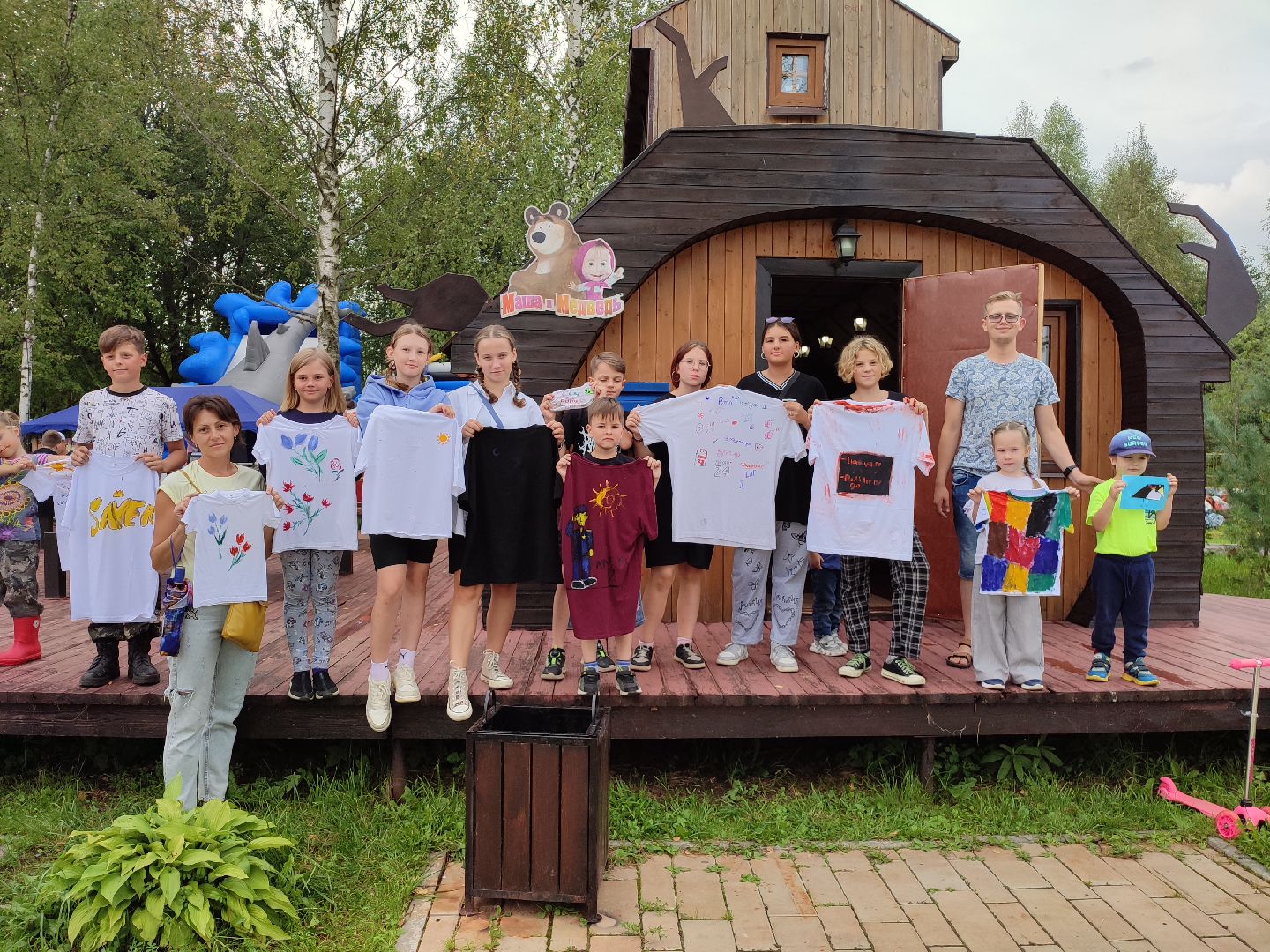 #мастеркласс, #дети, #росписьодежды, #талдомскийокруг, #запрудня, #творчество