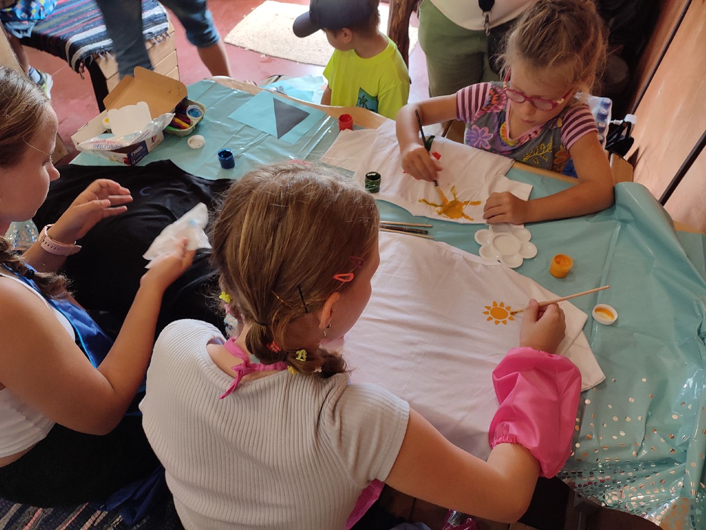 #мастеркласс, #дети, #росписьодежды, #талдомскийокруг, #запрудня, #творчество