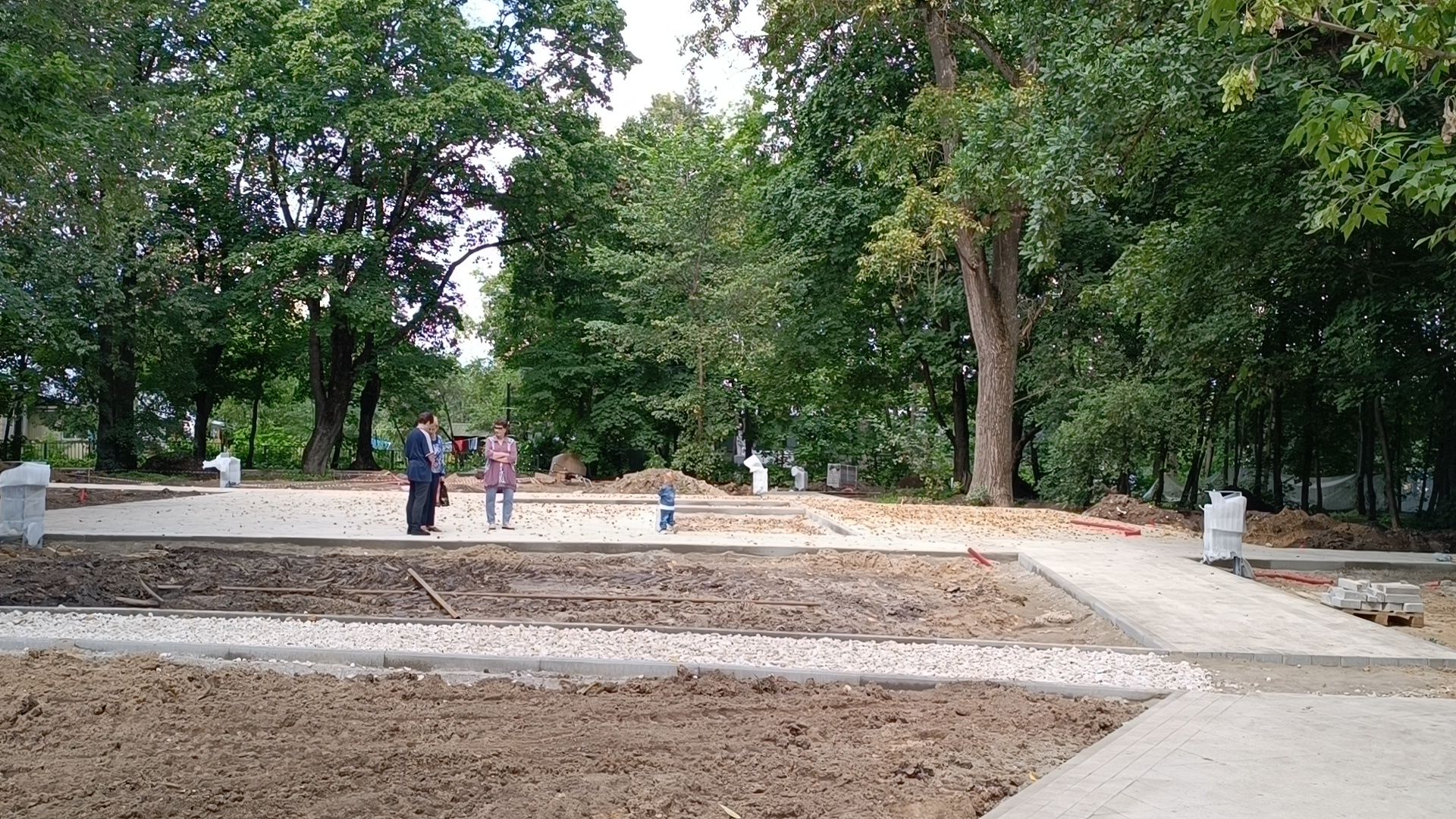 Лобня, благоустройство, сквер