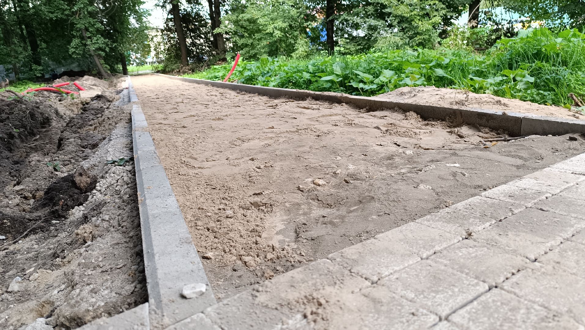 Лобня, благоустройство, сквер