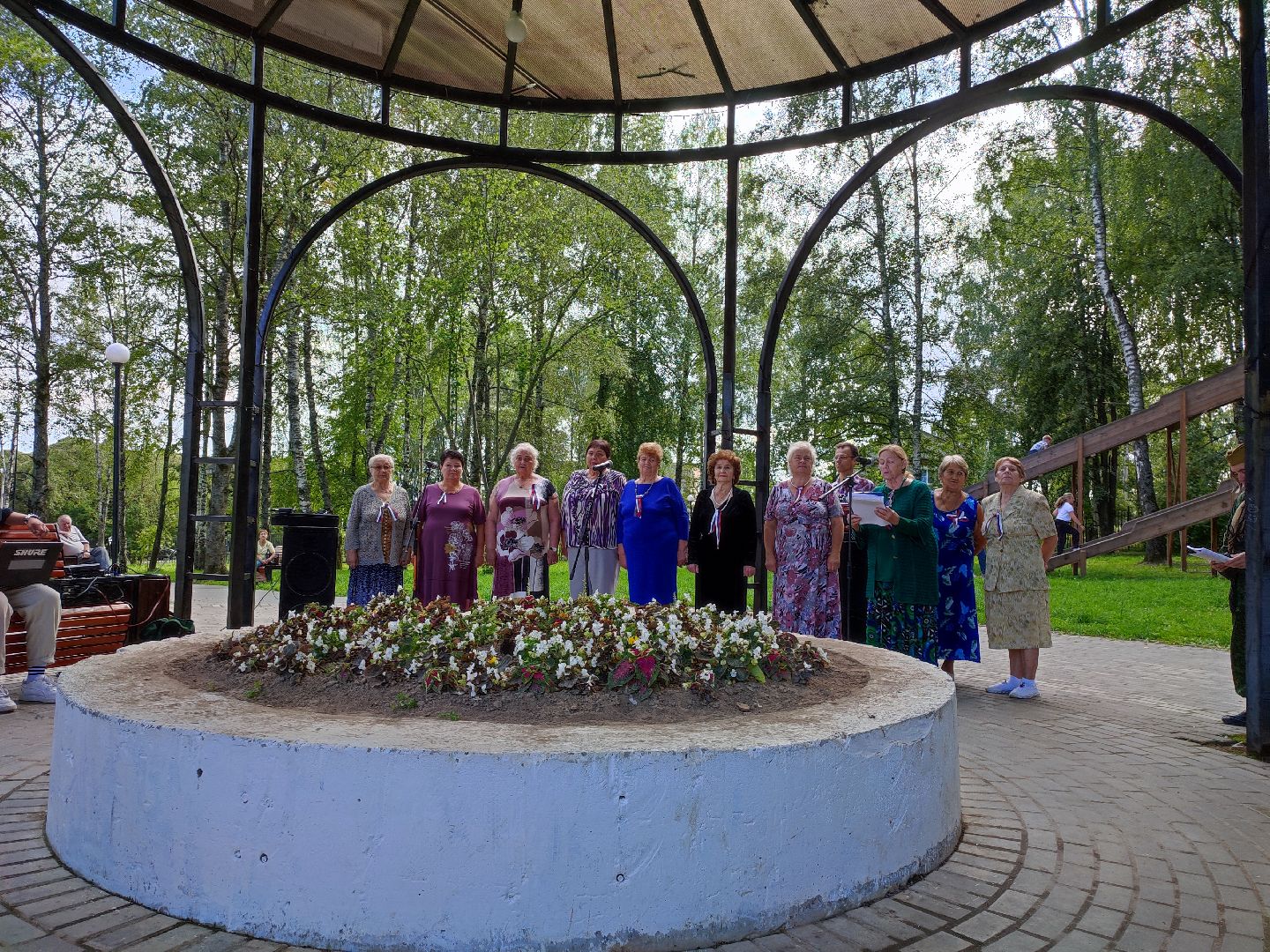 #ветеранскоедвижение, #концерт, #талдом, #парккультуры, #стихи